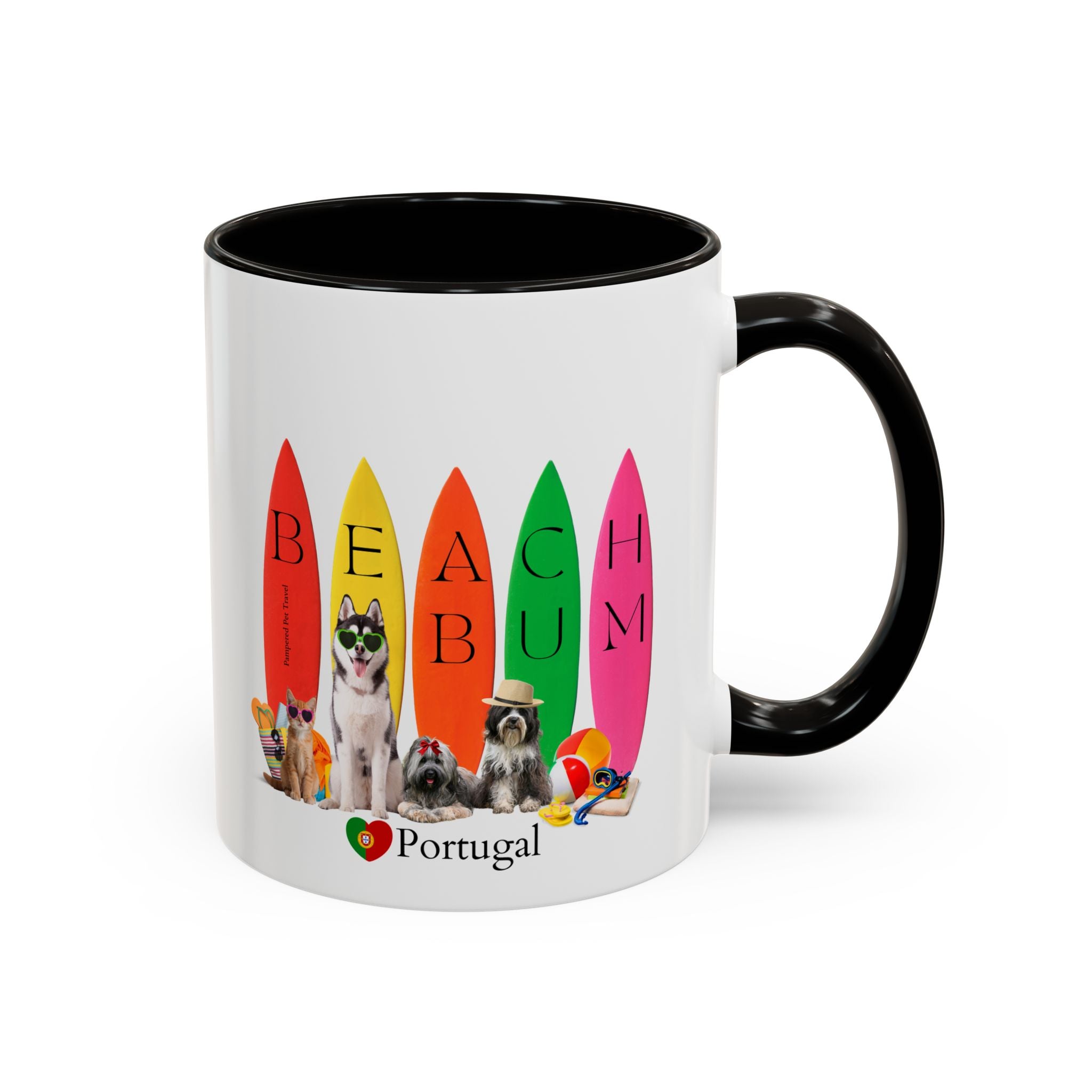 Beach Bum Portugal Mug