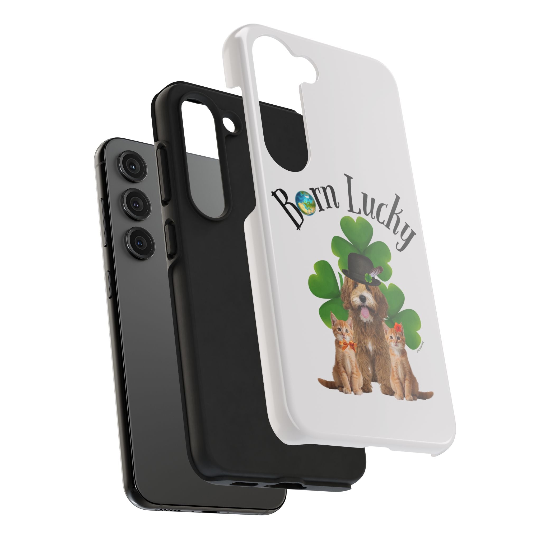 “Born Lucky” - Phone Case - More Sizes