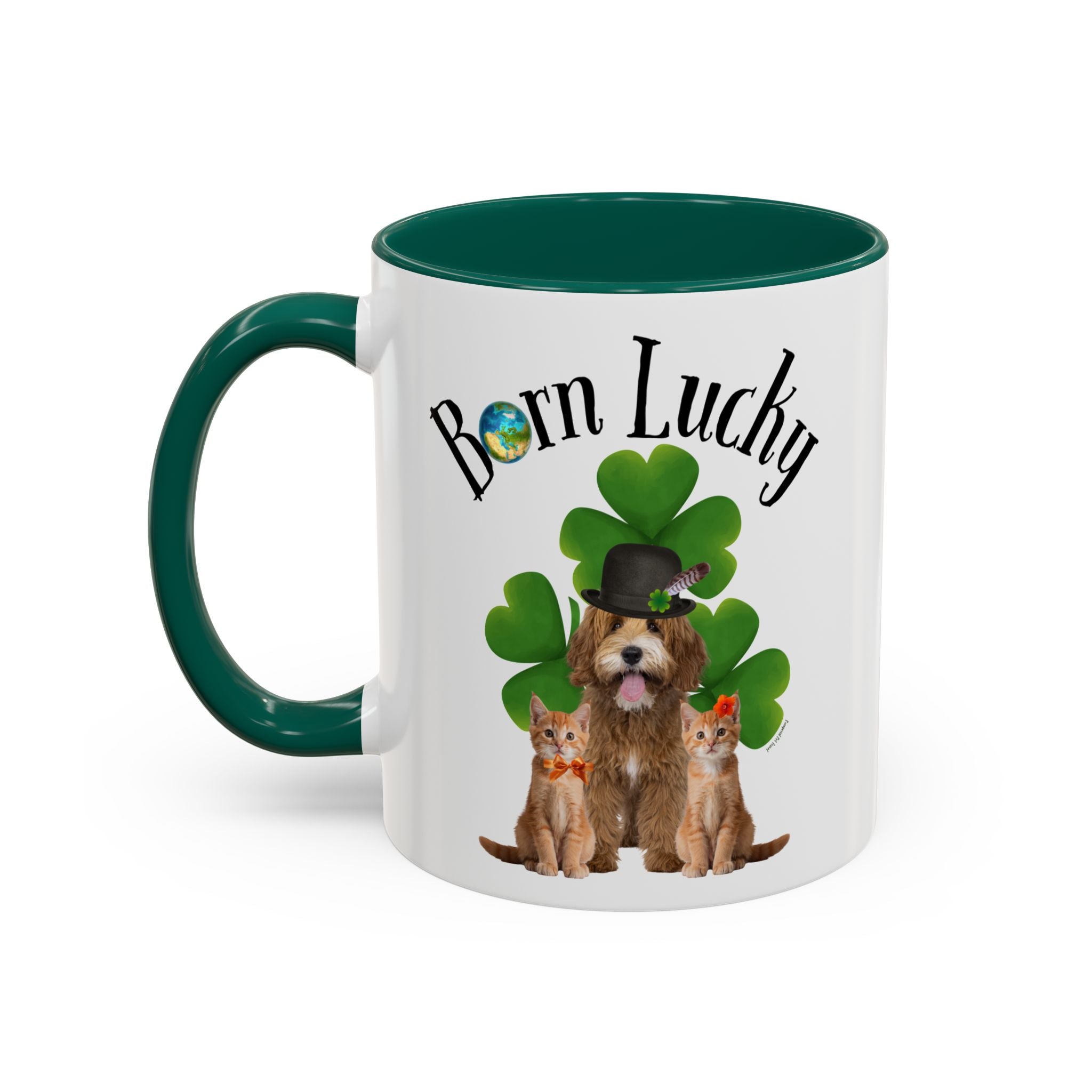 “Born Lucky” -  Mug