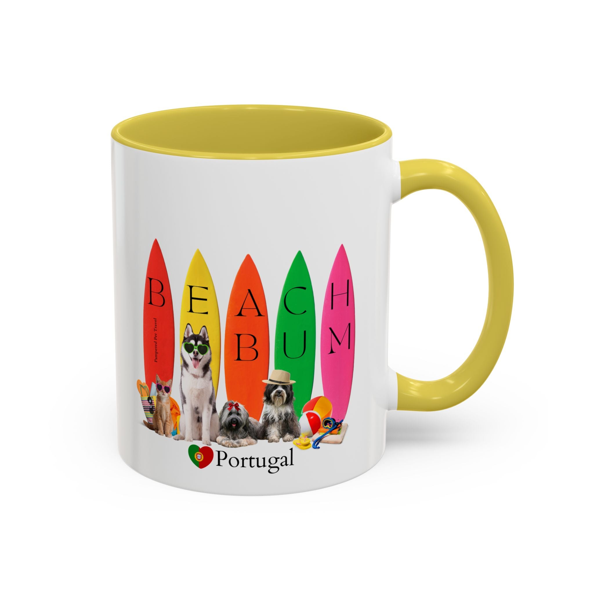 Beach Bum Portugal Mug
