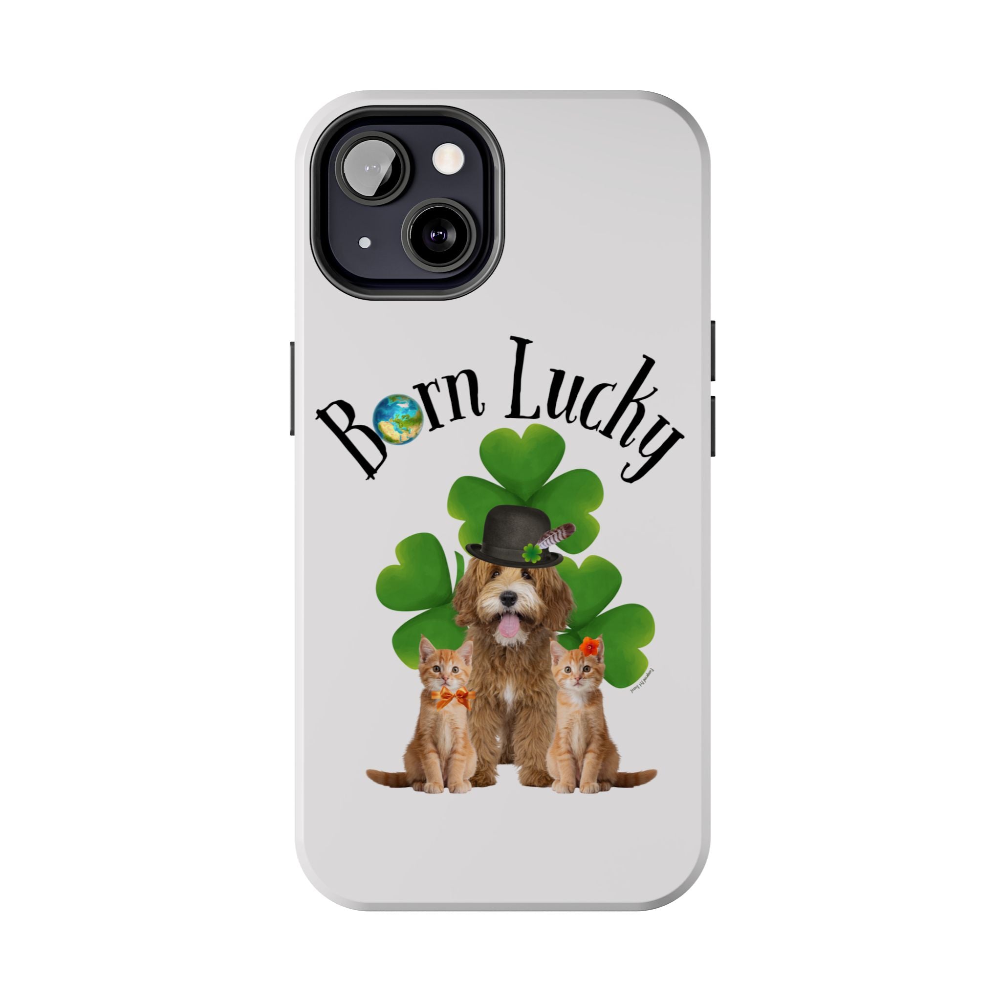 “Born Lucky” - Phone Case