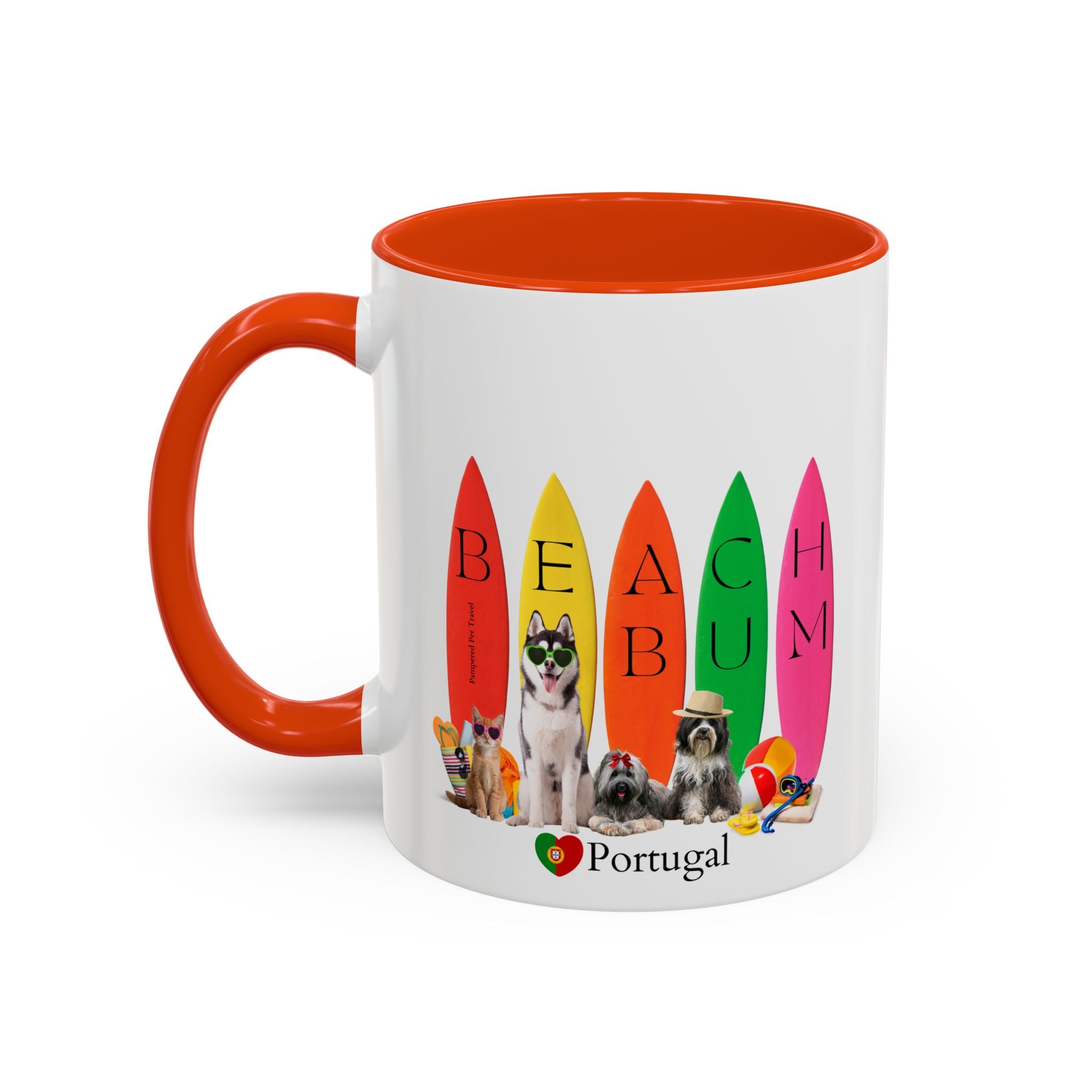 Beach Bum Portugal Mug