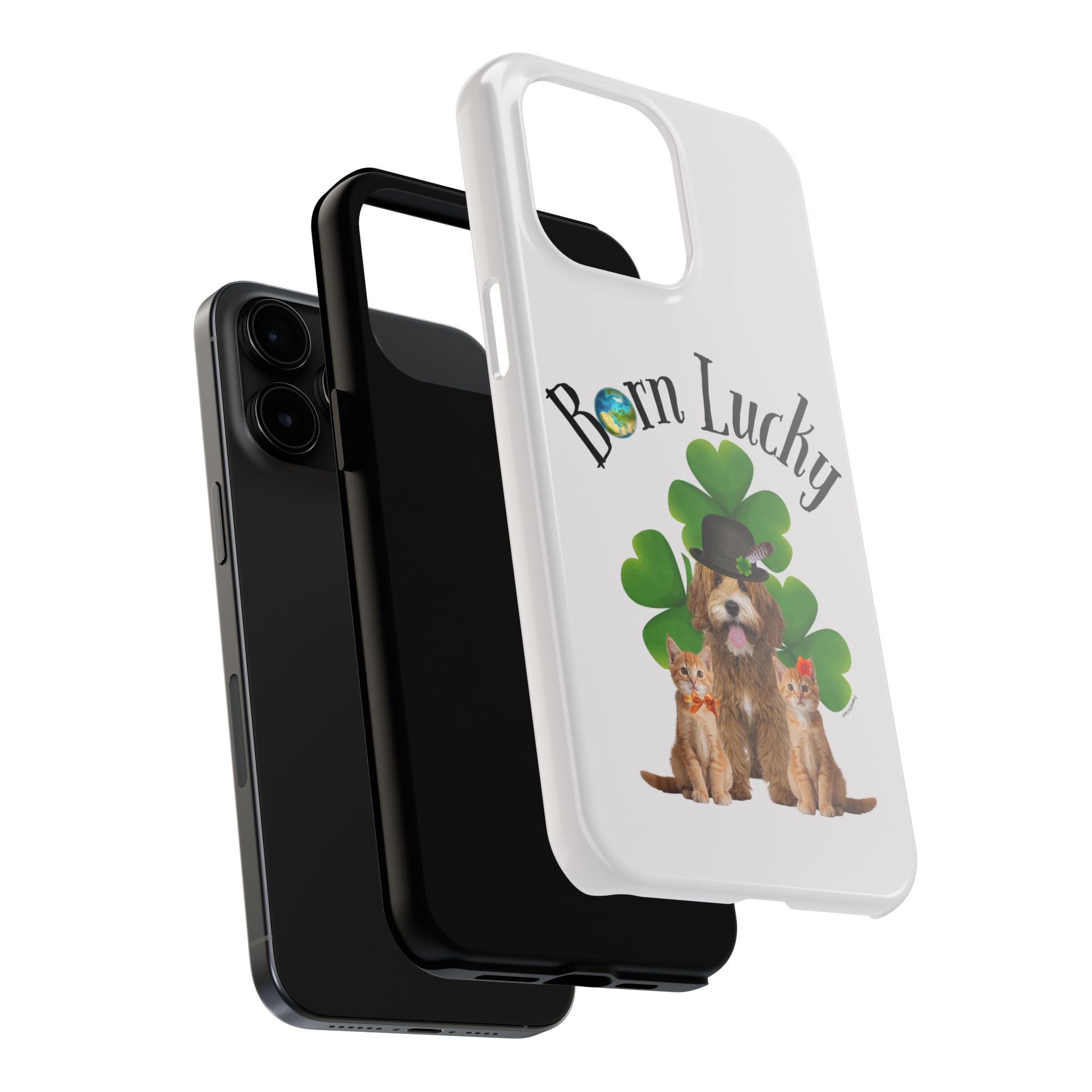 “Born Lucky” - Phone Case - More Sizes