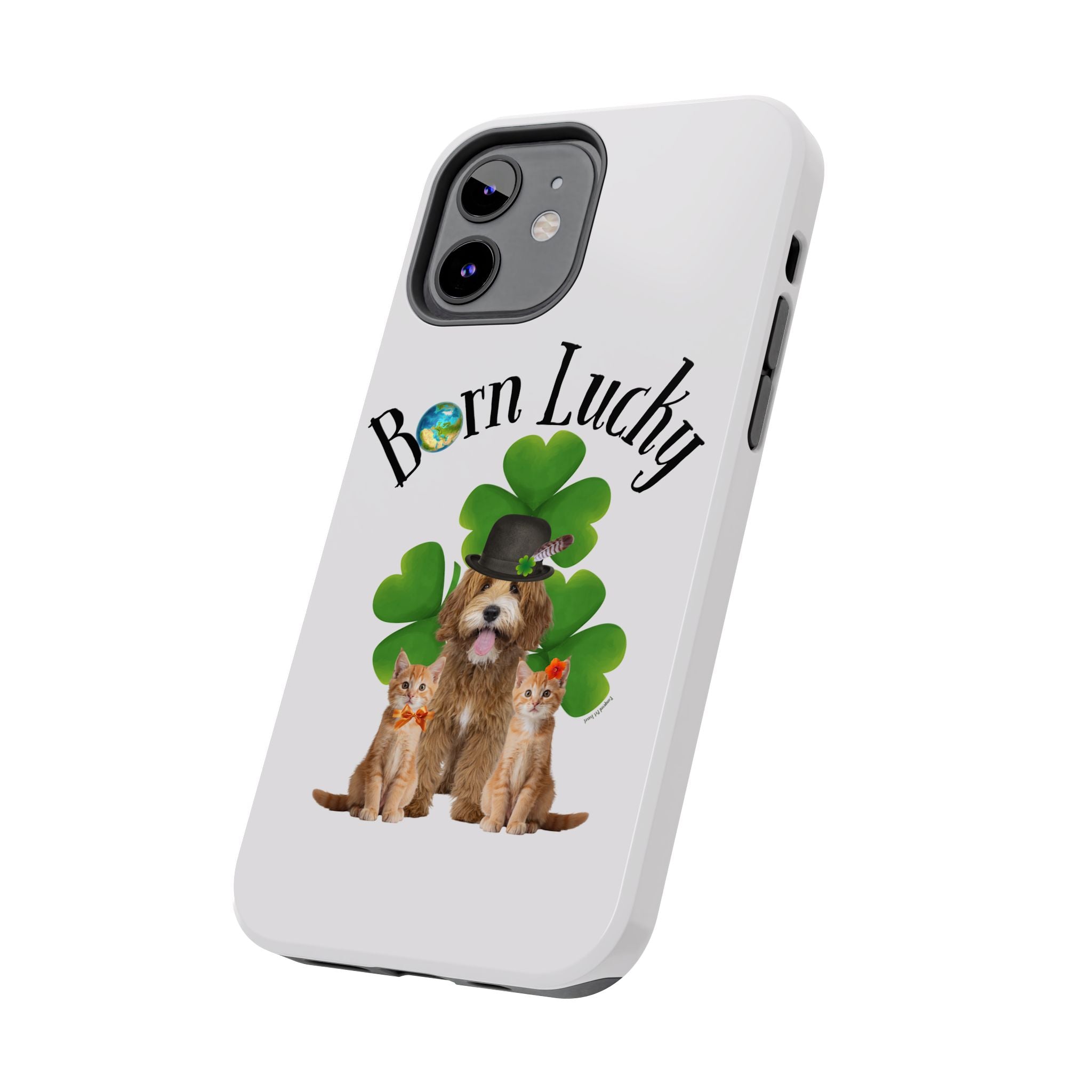 “Born Lucky” - Phone Case
