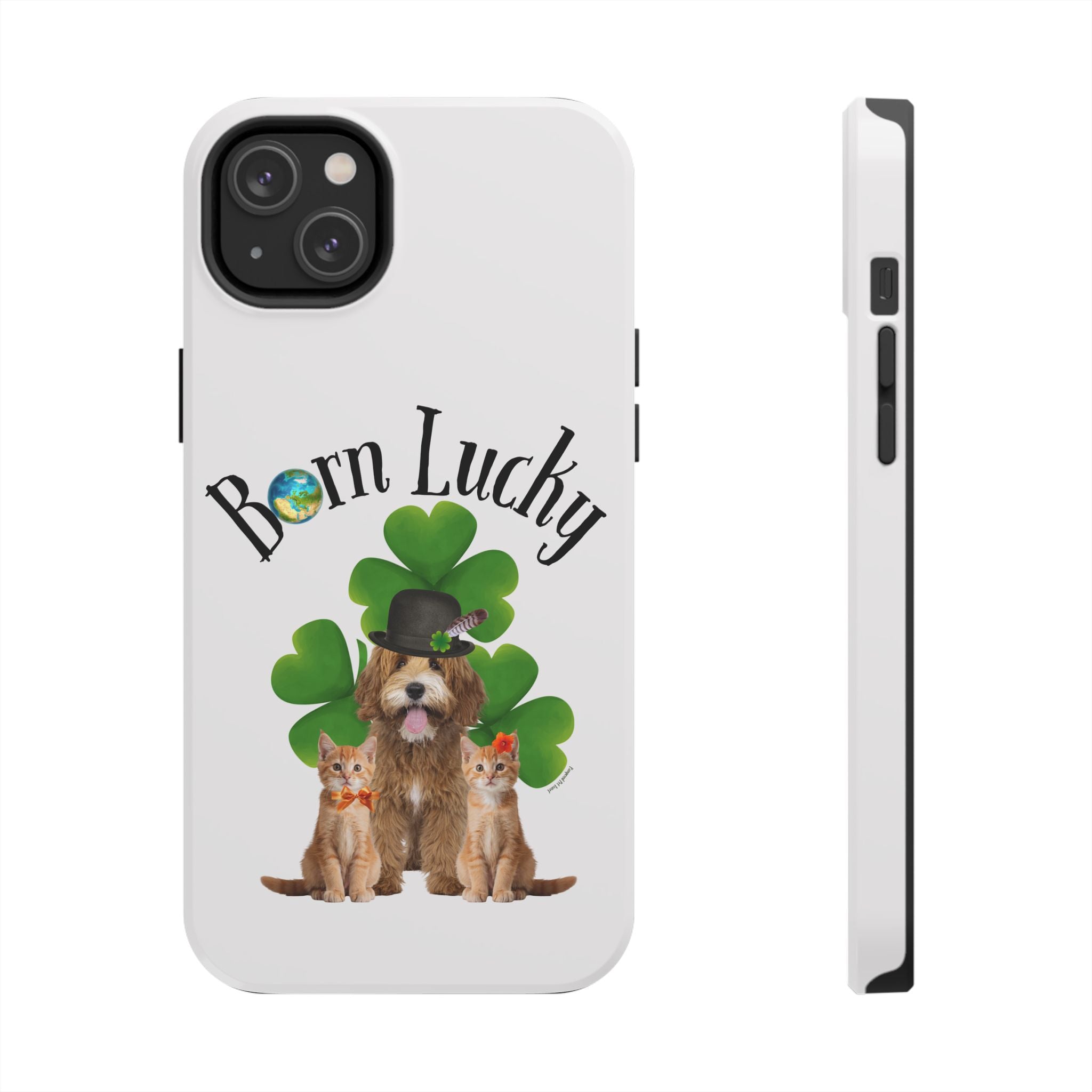 “Born Lucky” - Phone Case - More Sizes