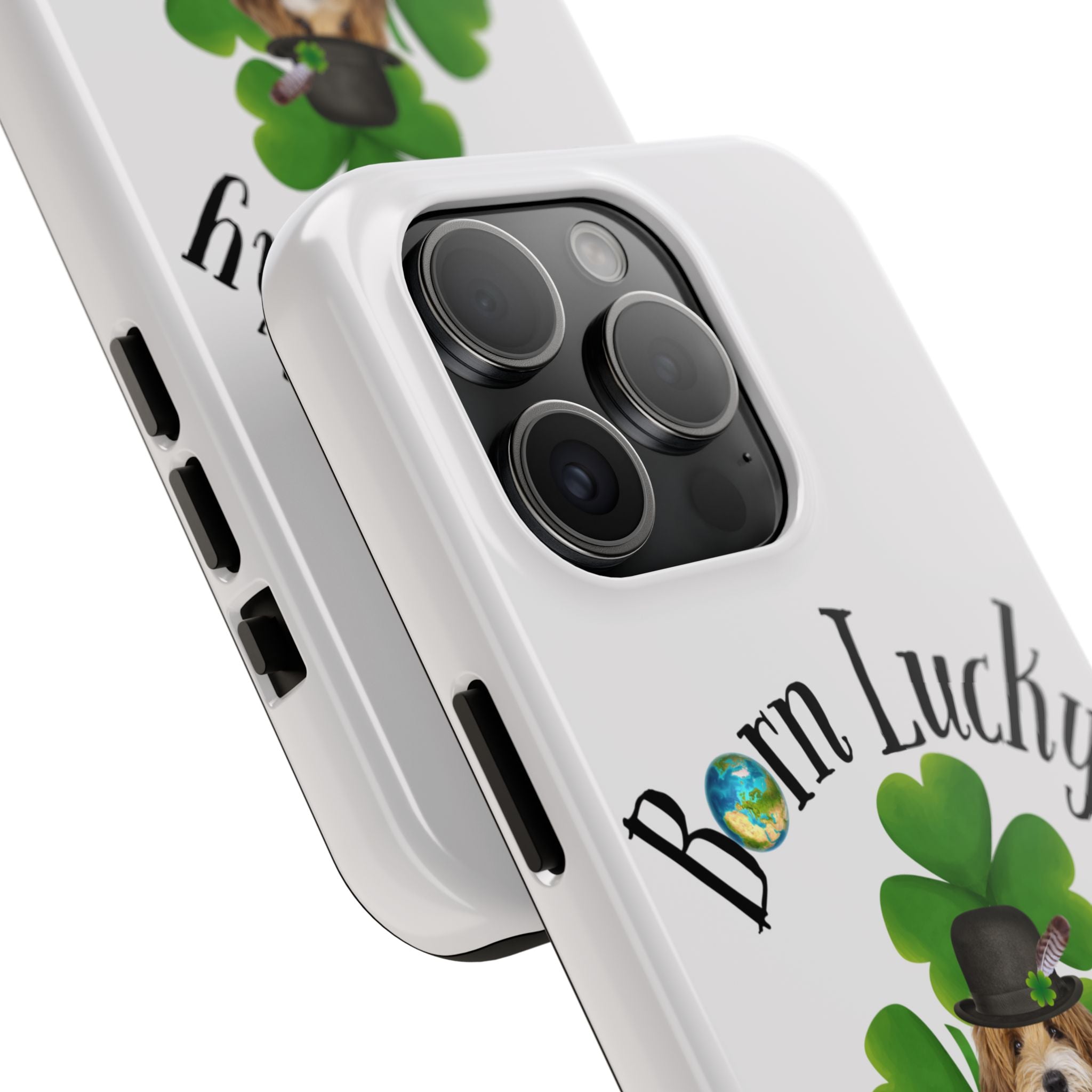 “Born Lucky” - Phone Case - More Sizes