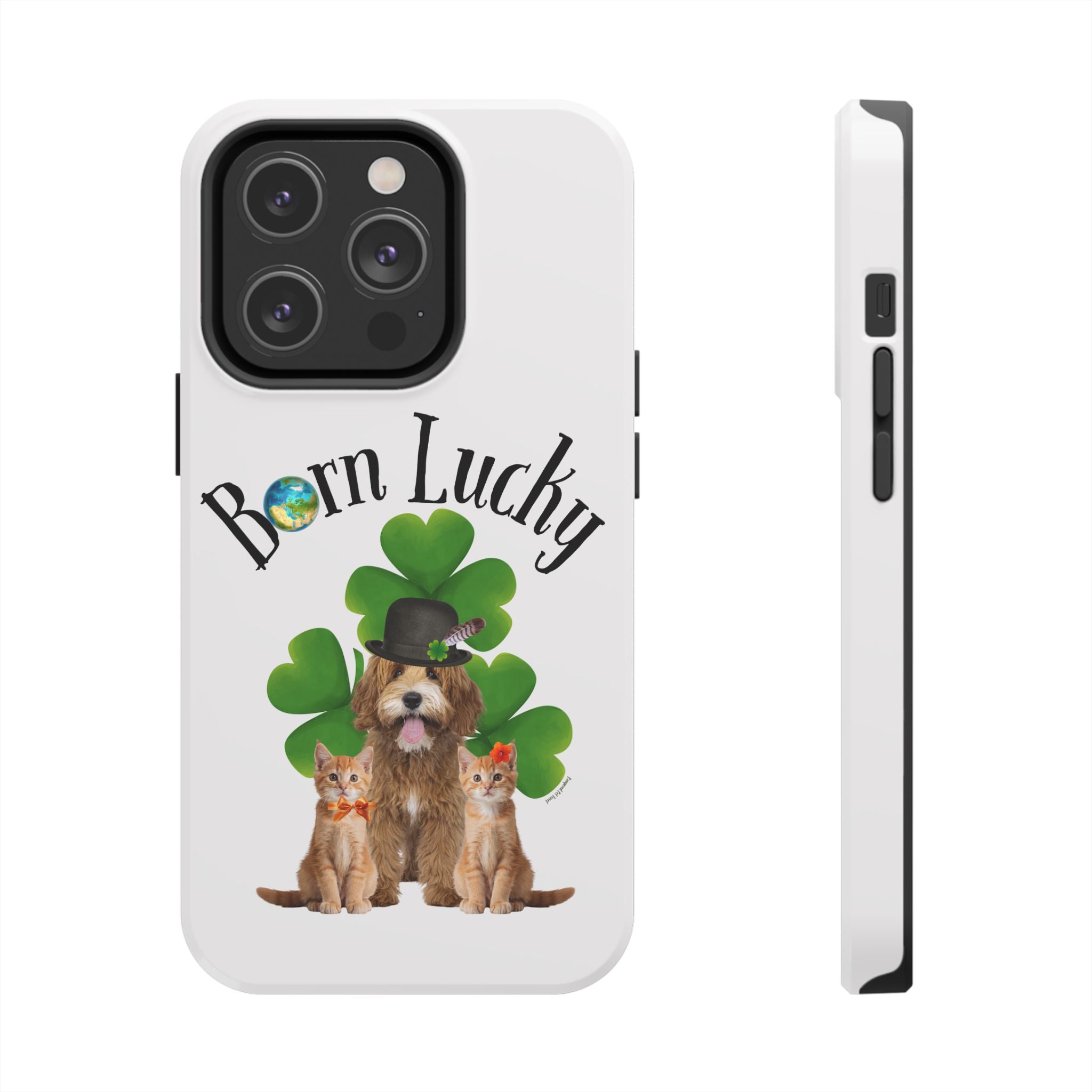 “Born Lucky” - Phone Case - More Sizes