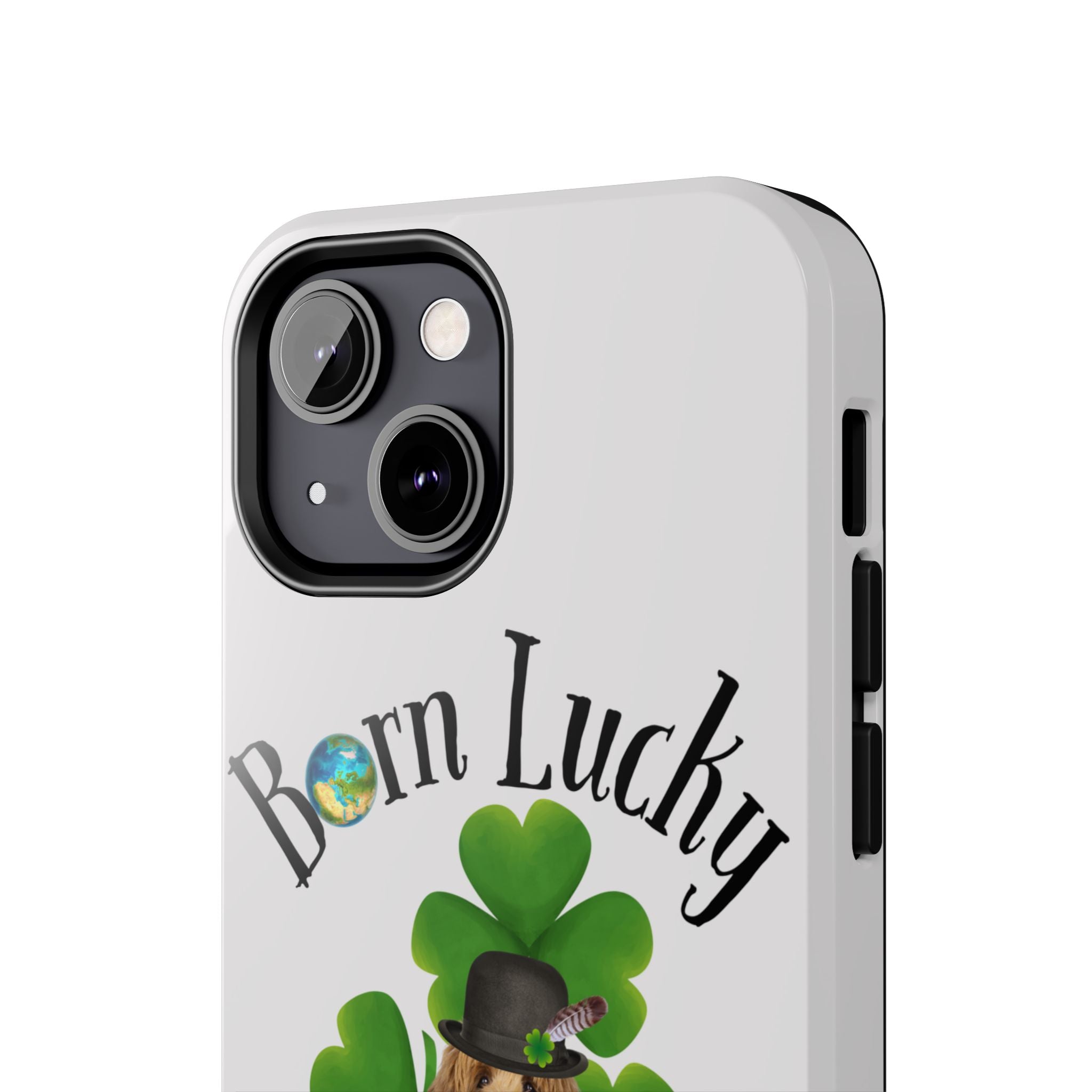 “Born Lucky” - Phone Case