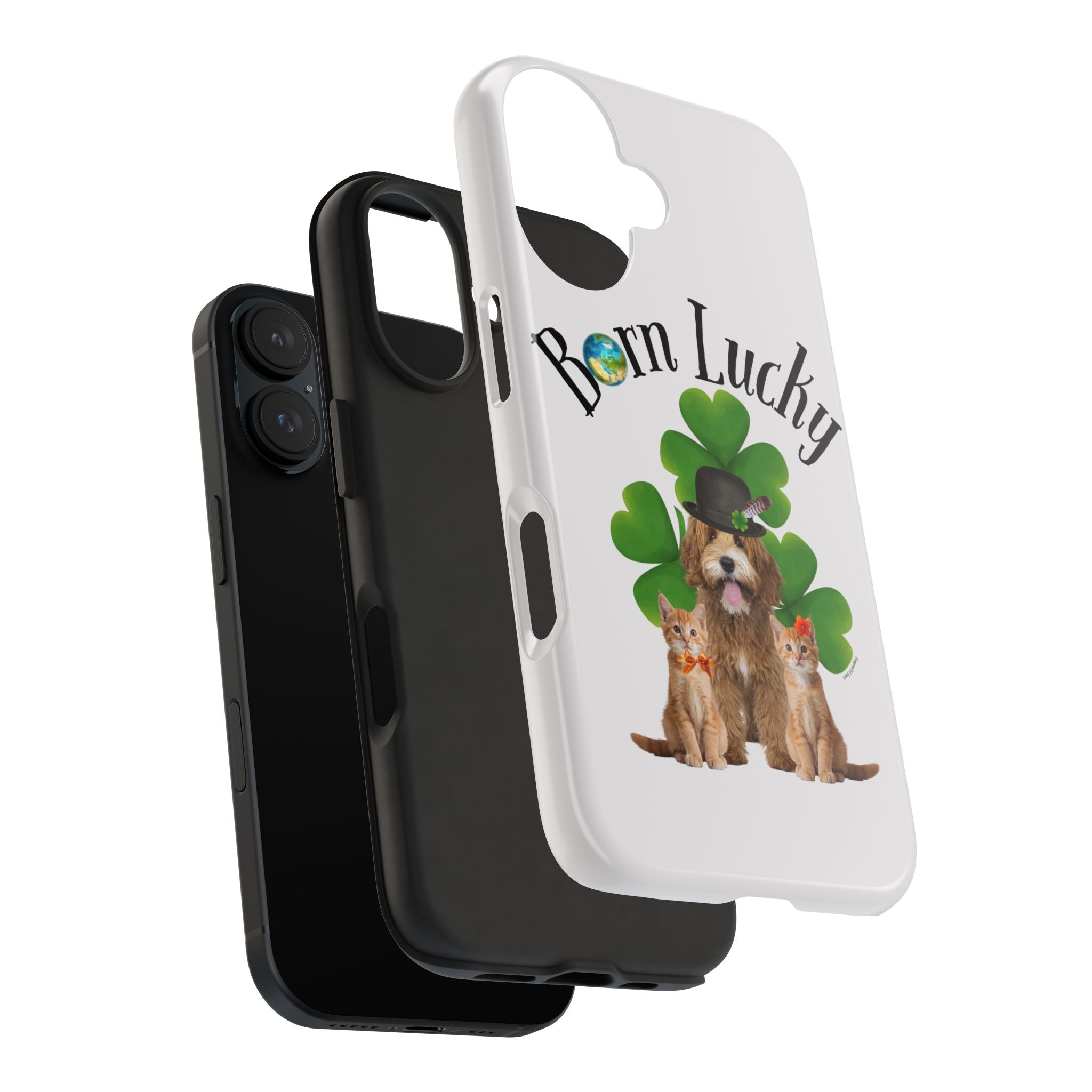 “Born Lucky” - Phone Case