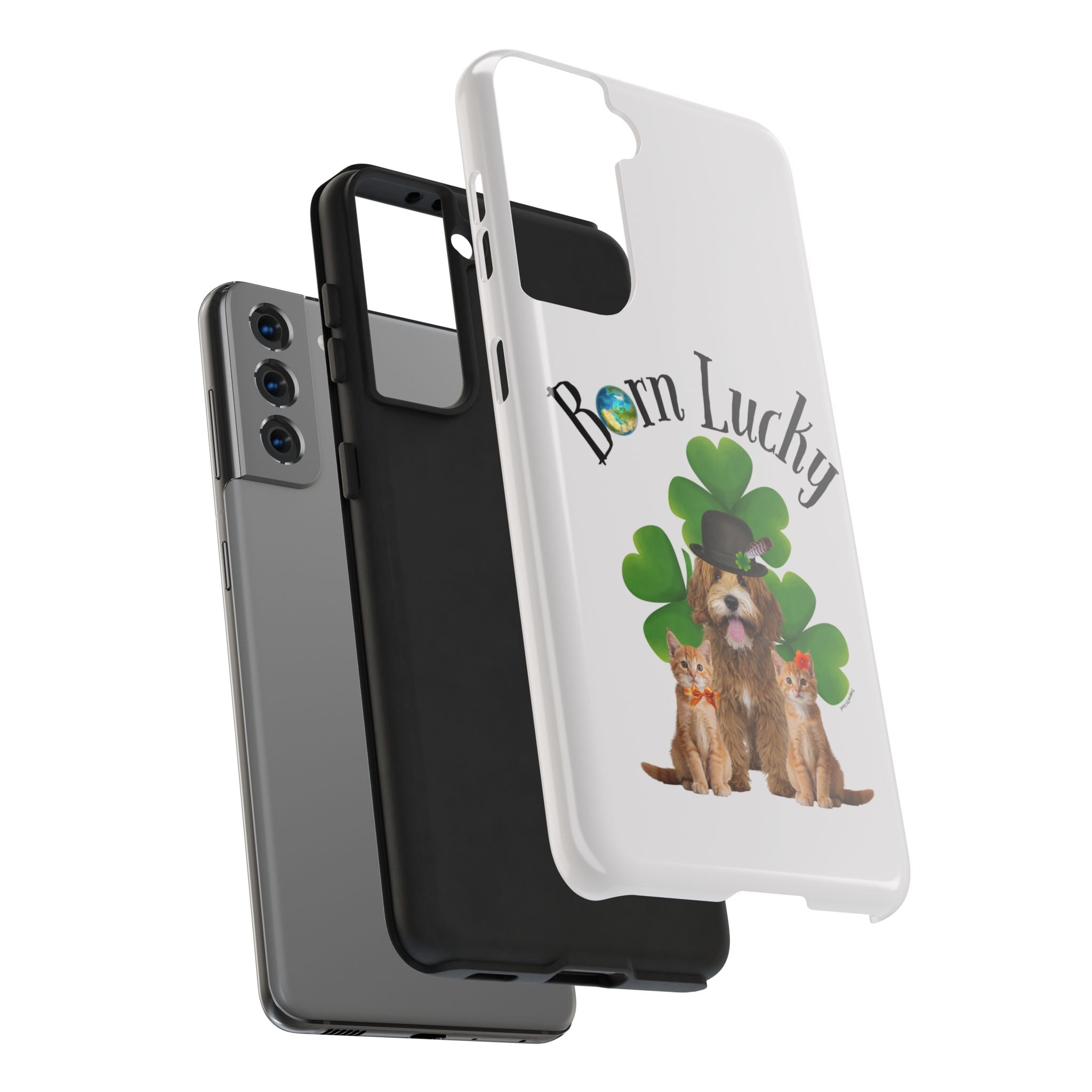 “Born Lucky” - Phone Case - More Sizes