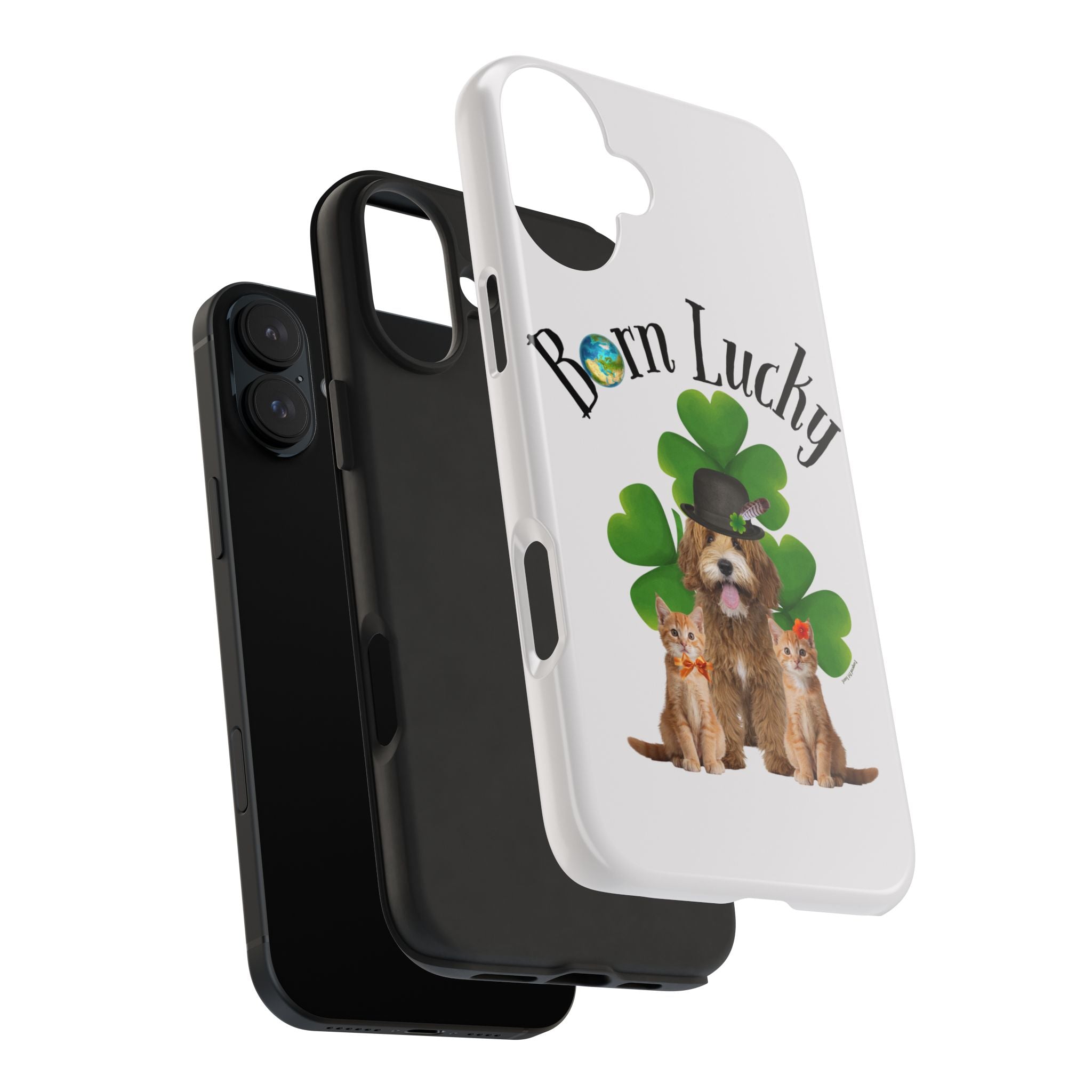 “Born Lucky” - Phone Case