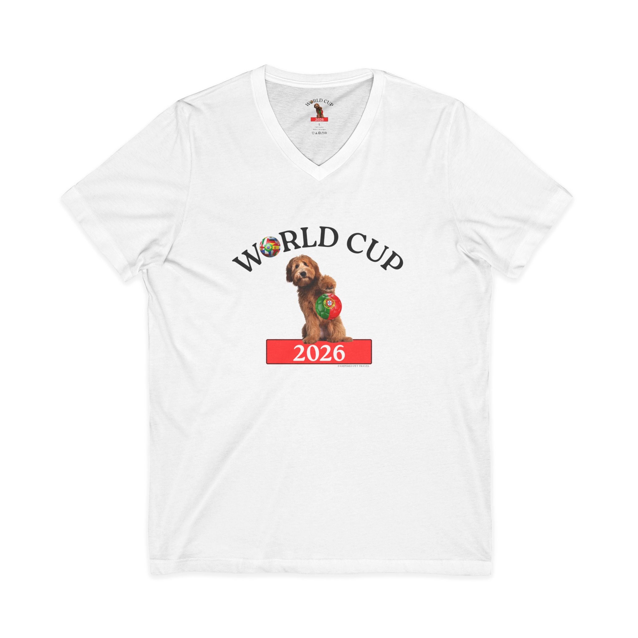World Cup 2026  - Portugal - V-neck Tee