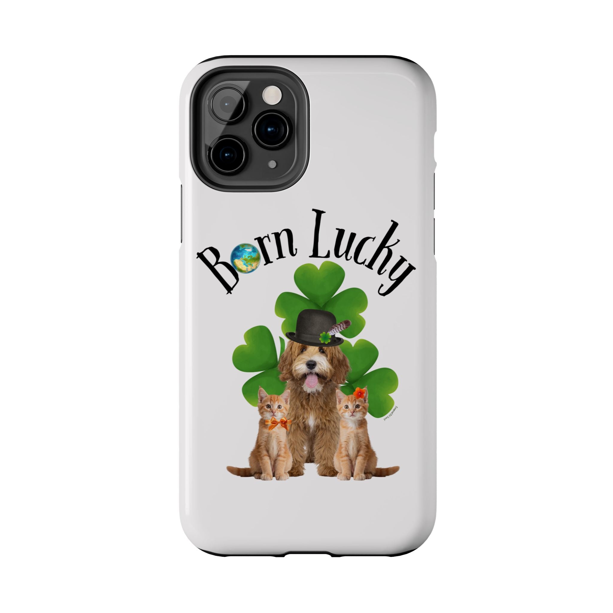 “Born Lucky” - Phone Case