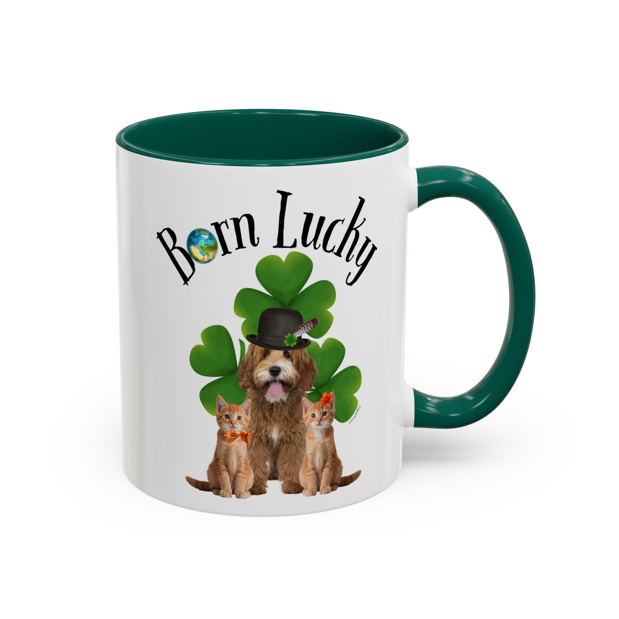 “Born Lucky” -  Mug