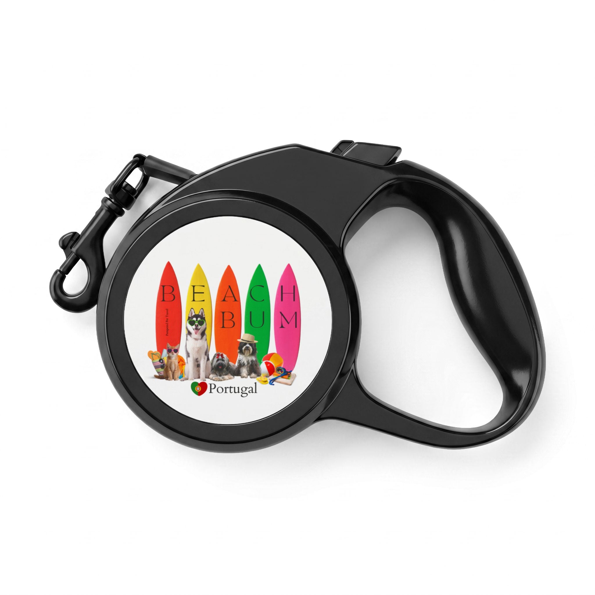Portugal Bum Surfboard -Retractable Pet Leash