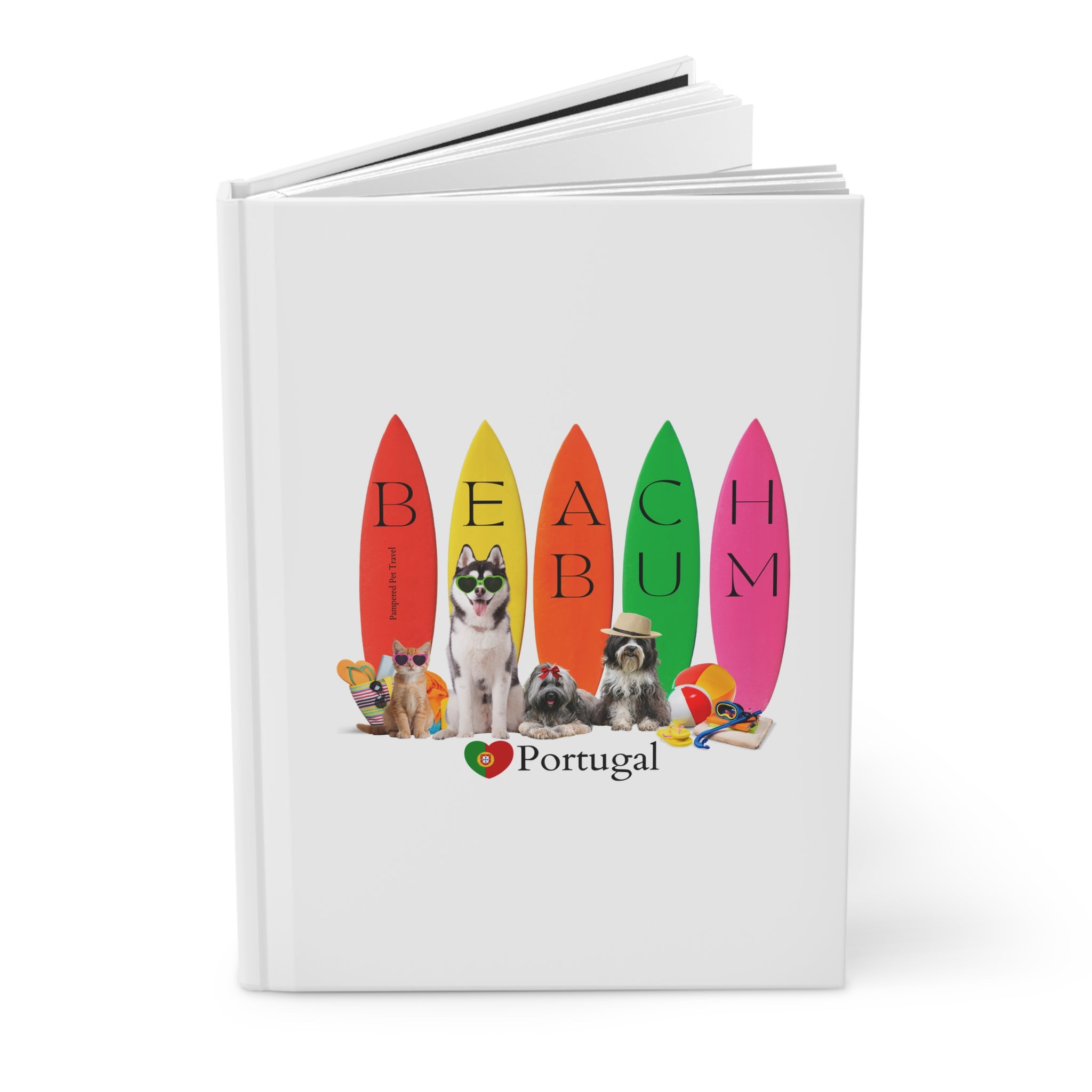 Copy of  'You Had Me At Bonjour!' Hardcover Journal