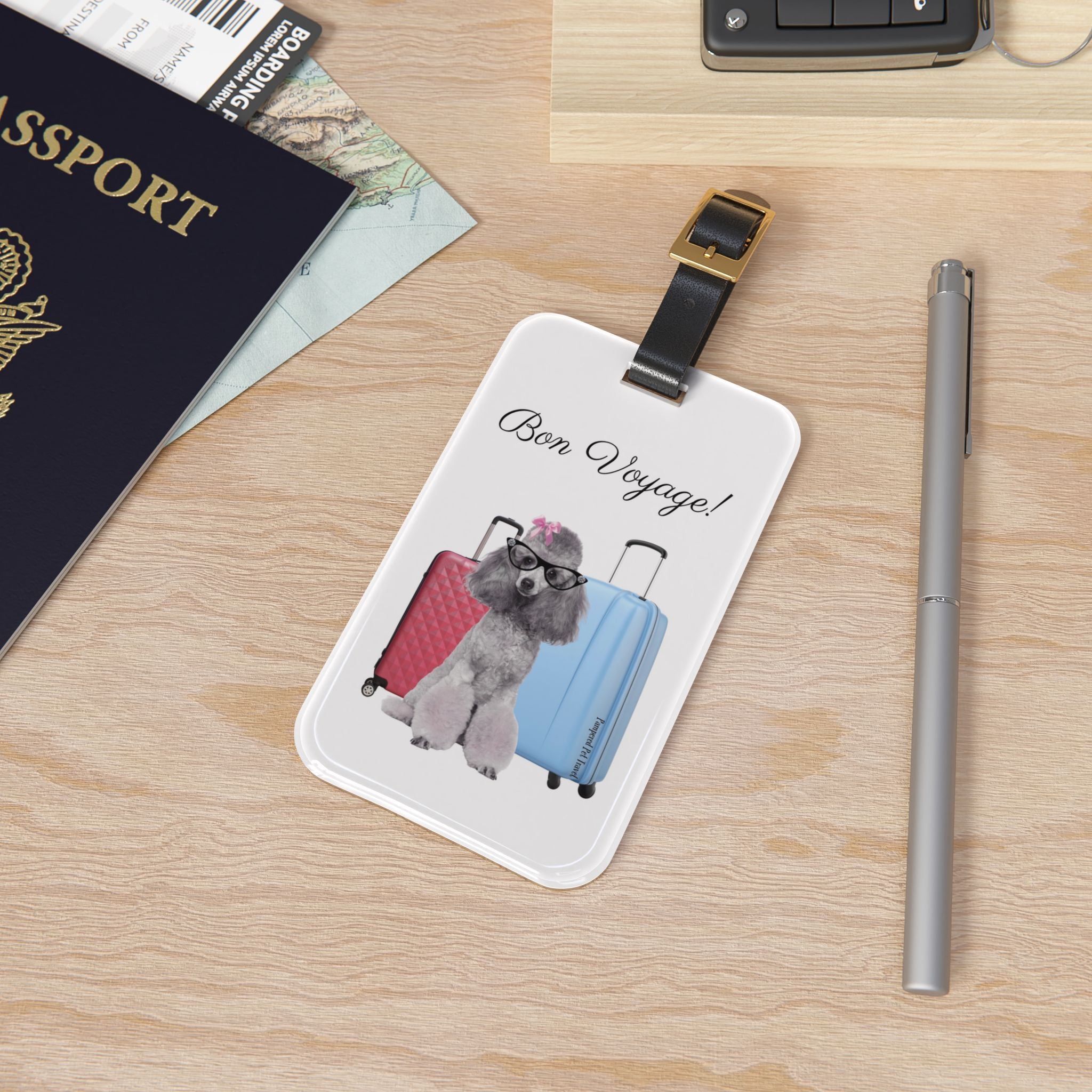 “Bon Voyage!” Luggage Tag