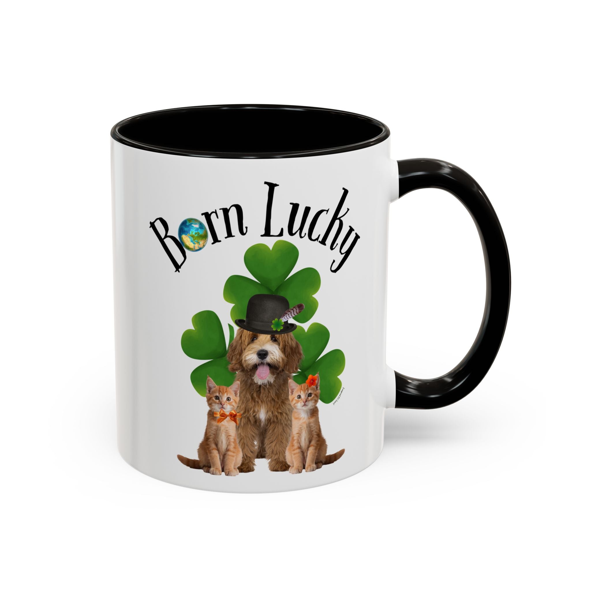 “Born Lucky” -  Mug