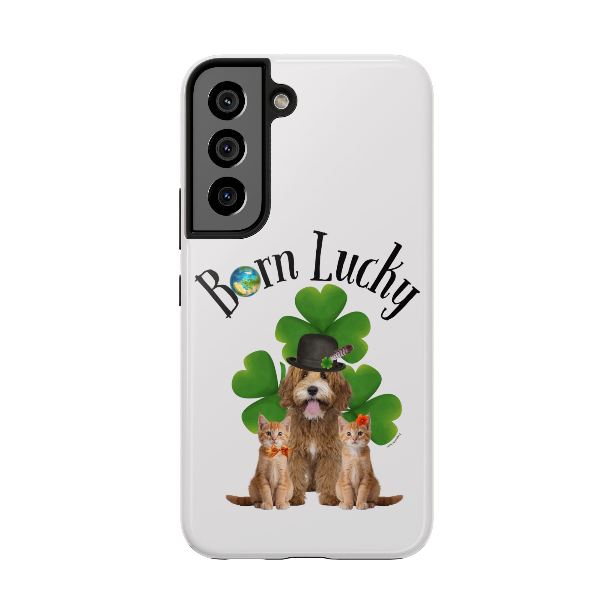 “Born Lucky” - Phone Case - More Sizes