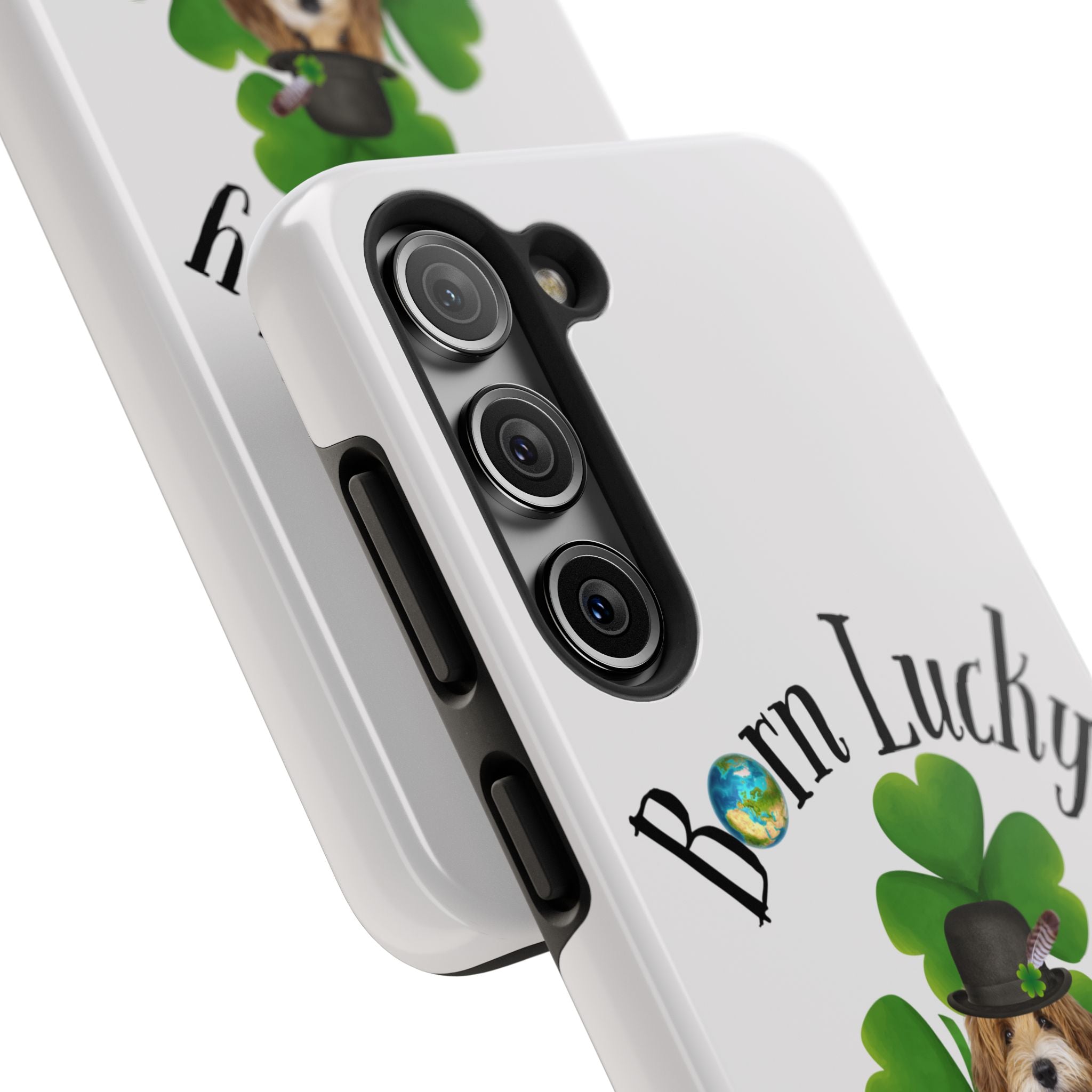 “Born Lucky” - Phone Case - More Sizes