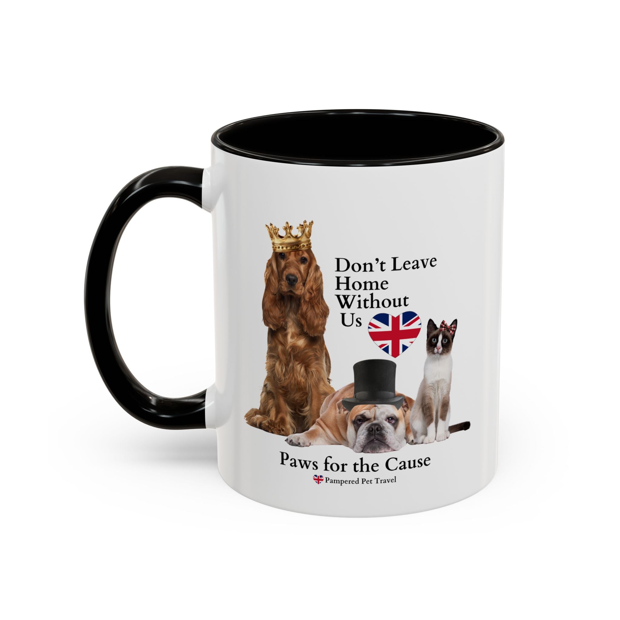 "Don't Leave Home Without Us" - UK Paws for the Cause