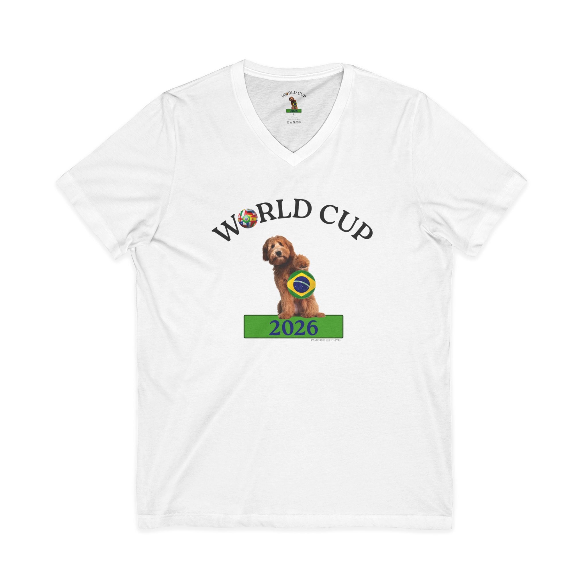World Cup 2026 - Brazil - V-neck Tee