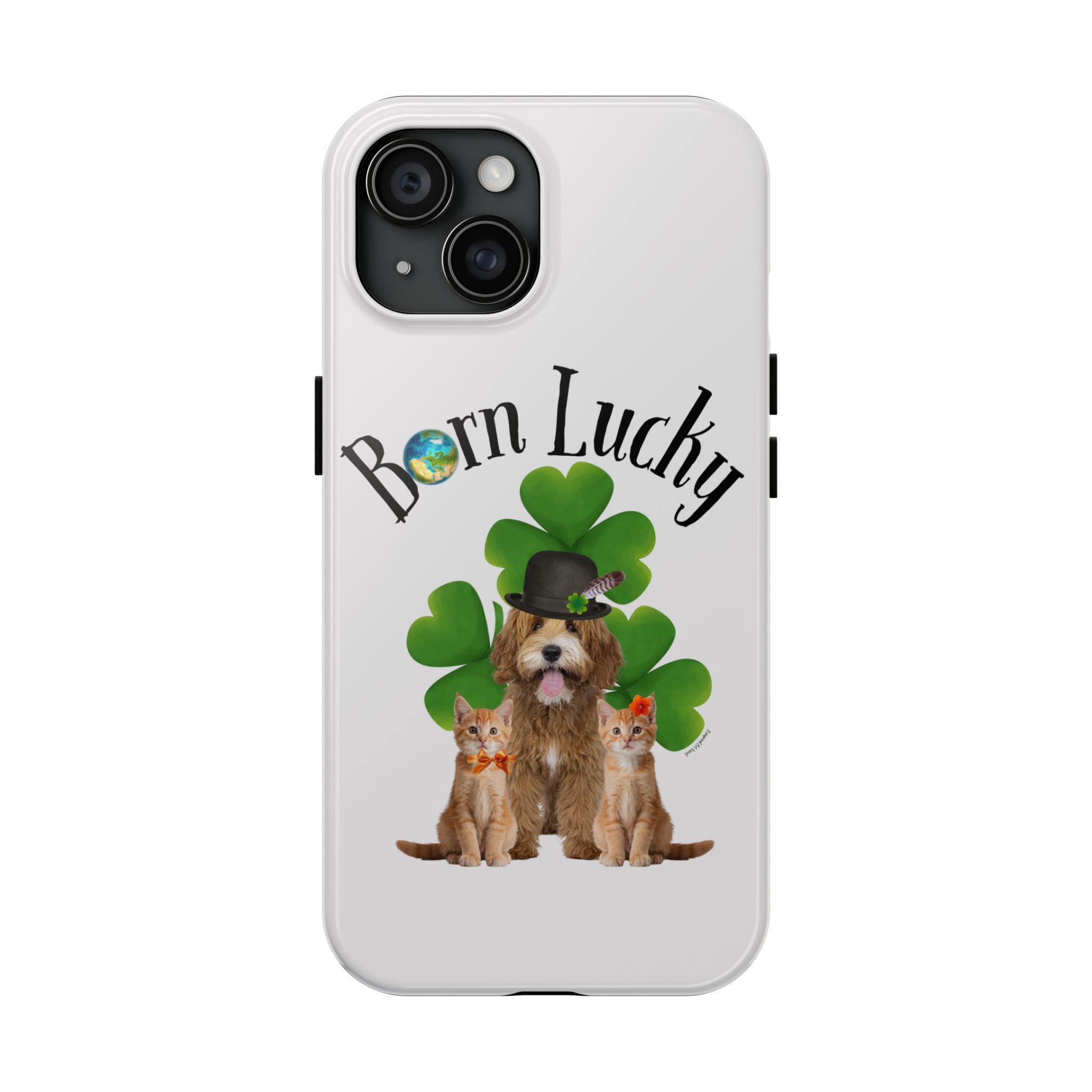 “Born Lucky” - Phone Case