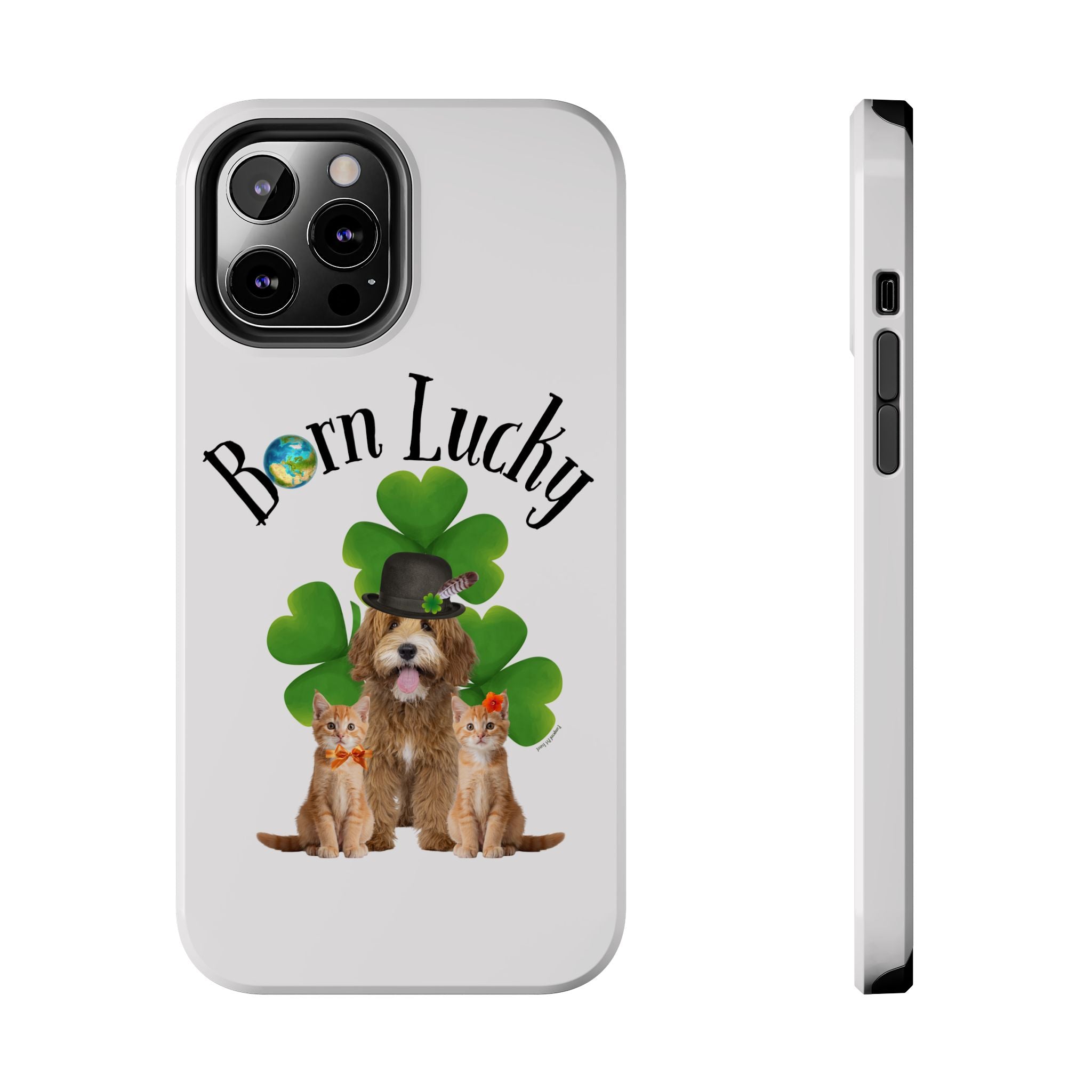 “Born Lucky” - Phone Case