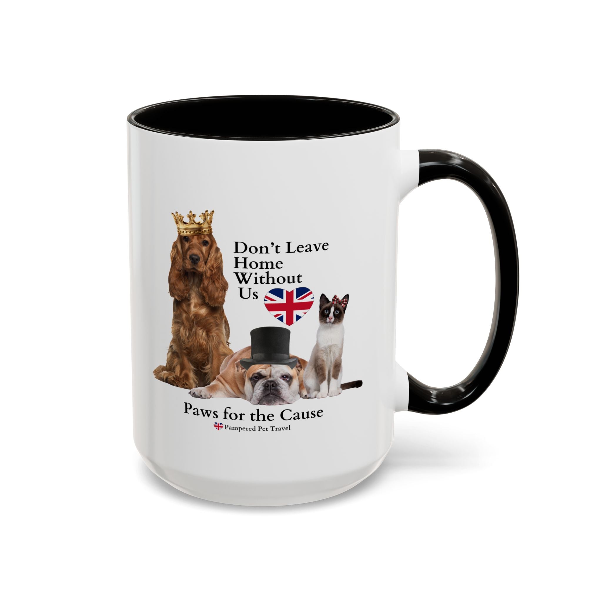 "Don't Leave Home Without Us" - UK Paws for the Cause