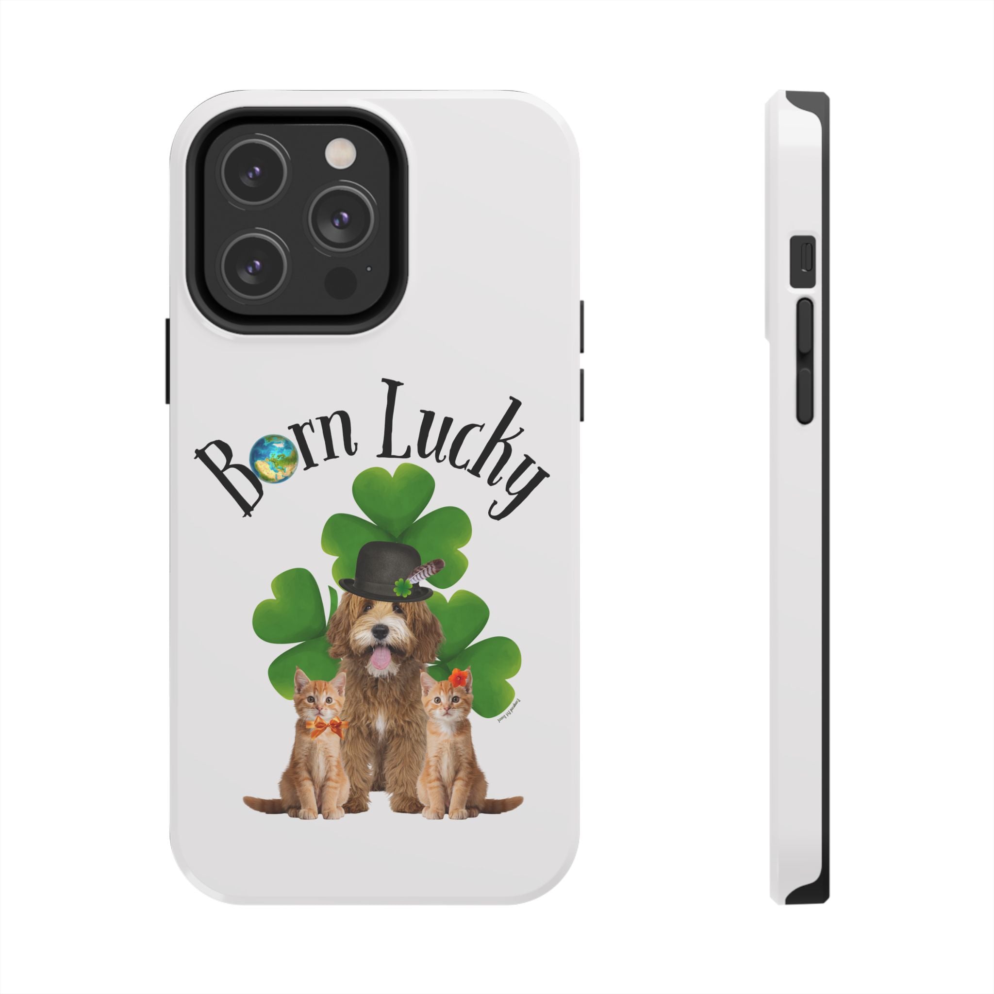 “Born Lucky” - Phone Case - More Sizes