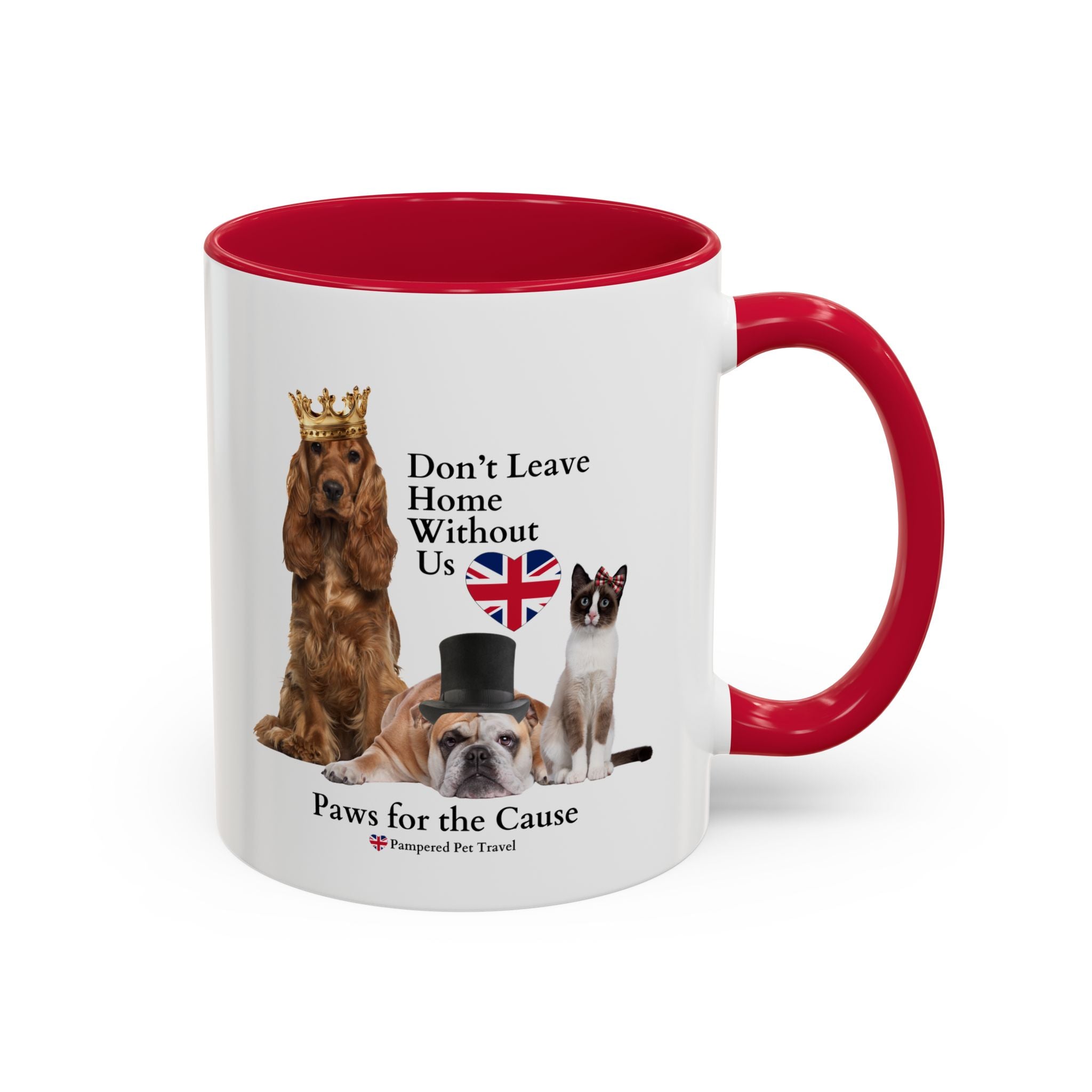 "Don't Leave Home Without Us" - UK Paws for the Cause