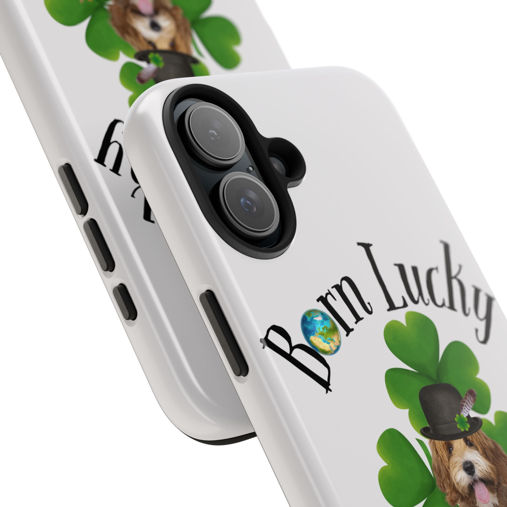 “Born Lucky” - Phone Case