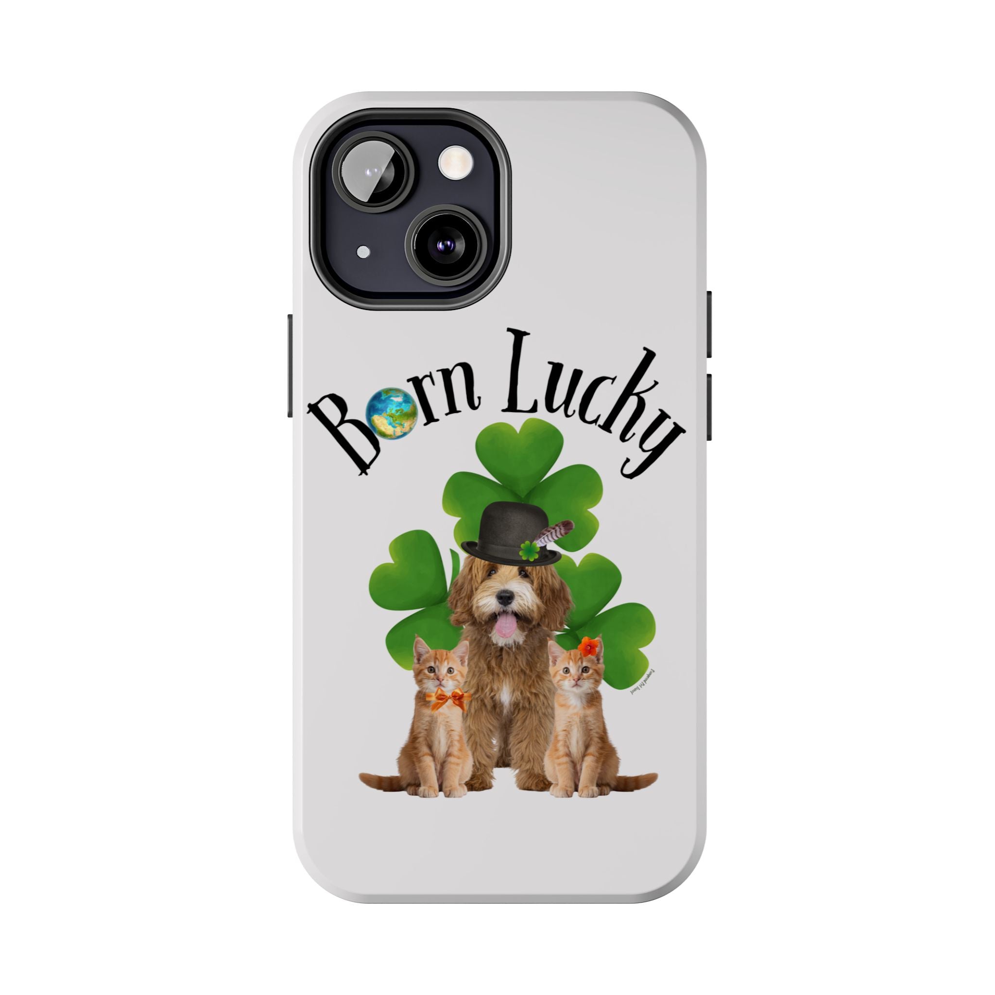 “Born Lucky” - Phone Case
