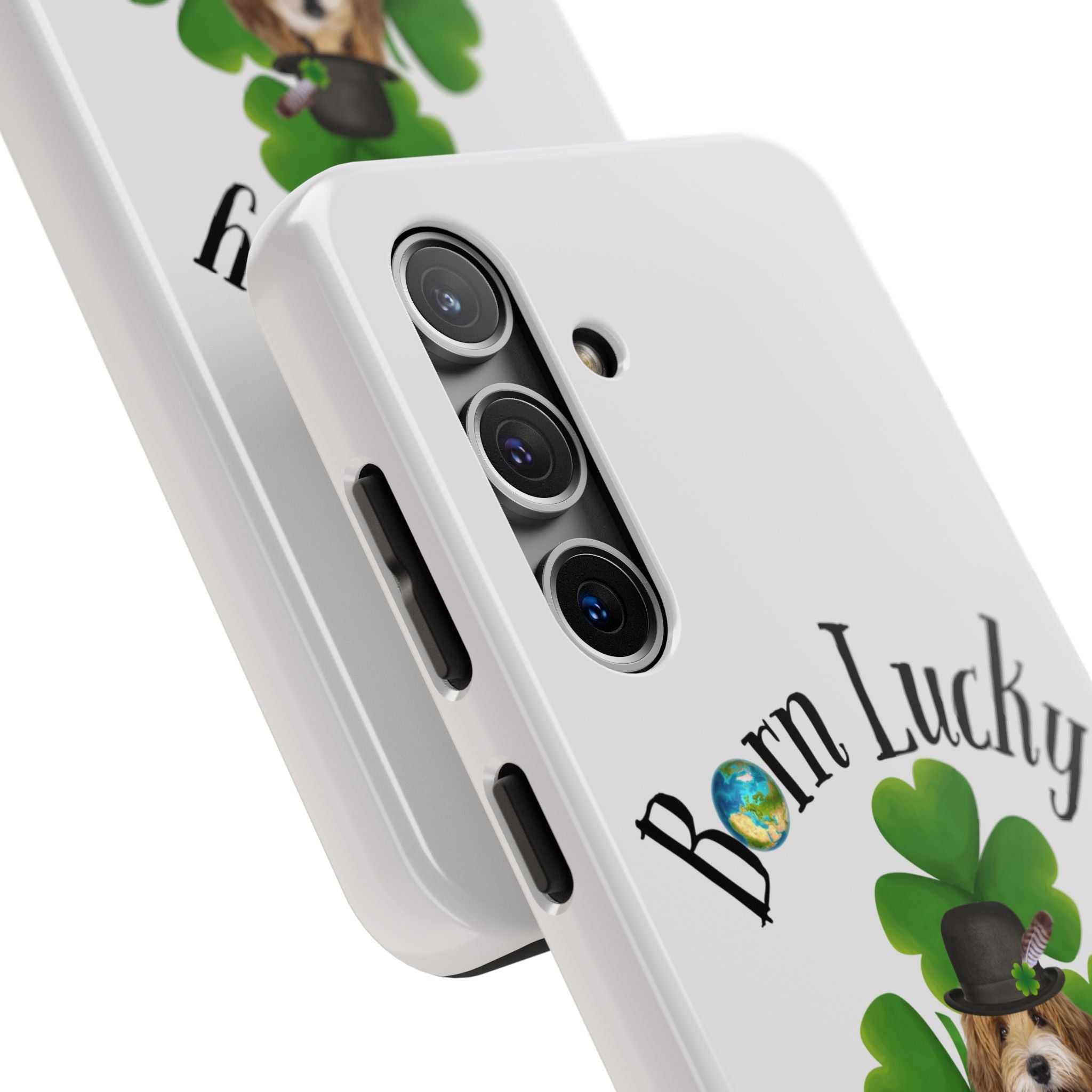 “Born Lucky” - Phone Case - More Sizes