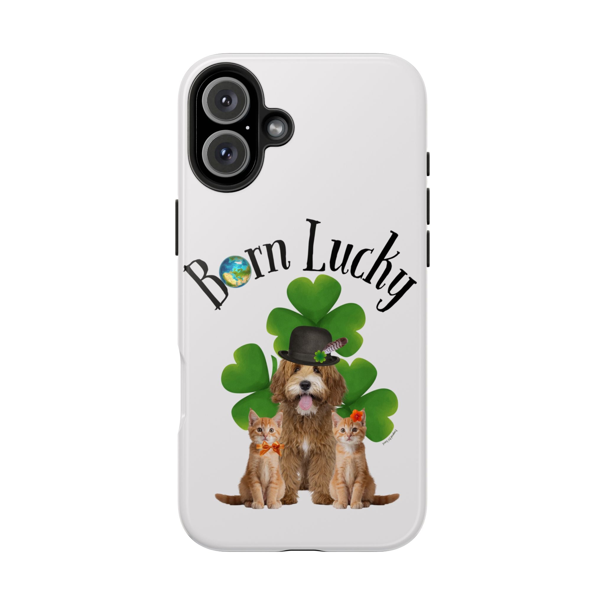“Born Lucky” - Phone Case - More Sizes