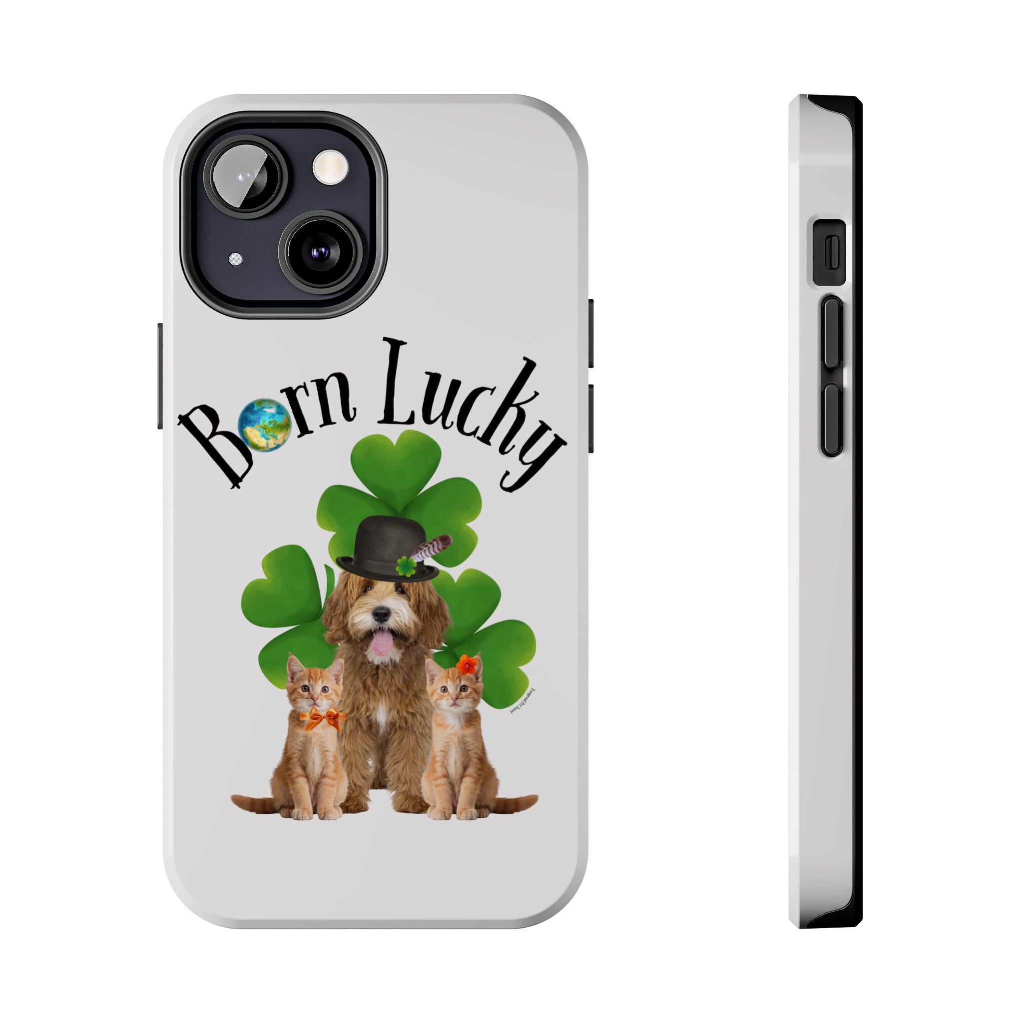 “Born Lucky” - Phone Case