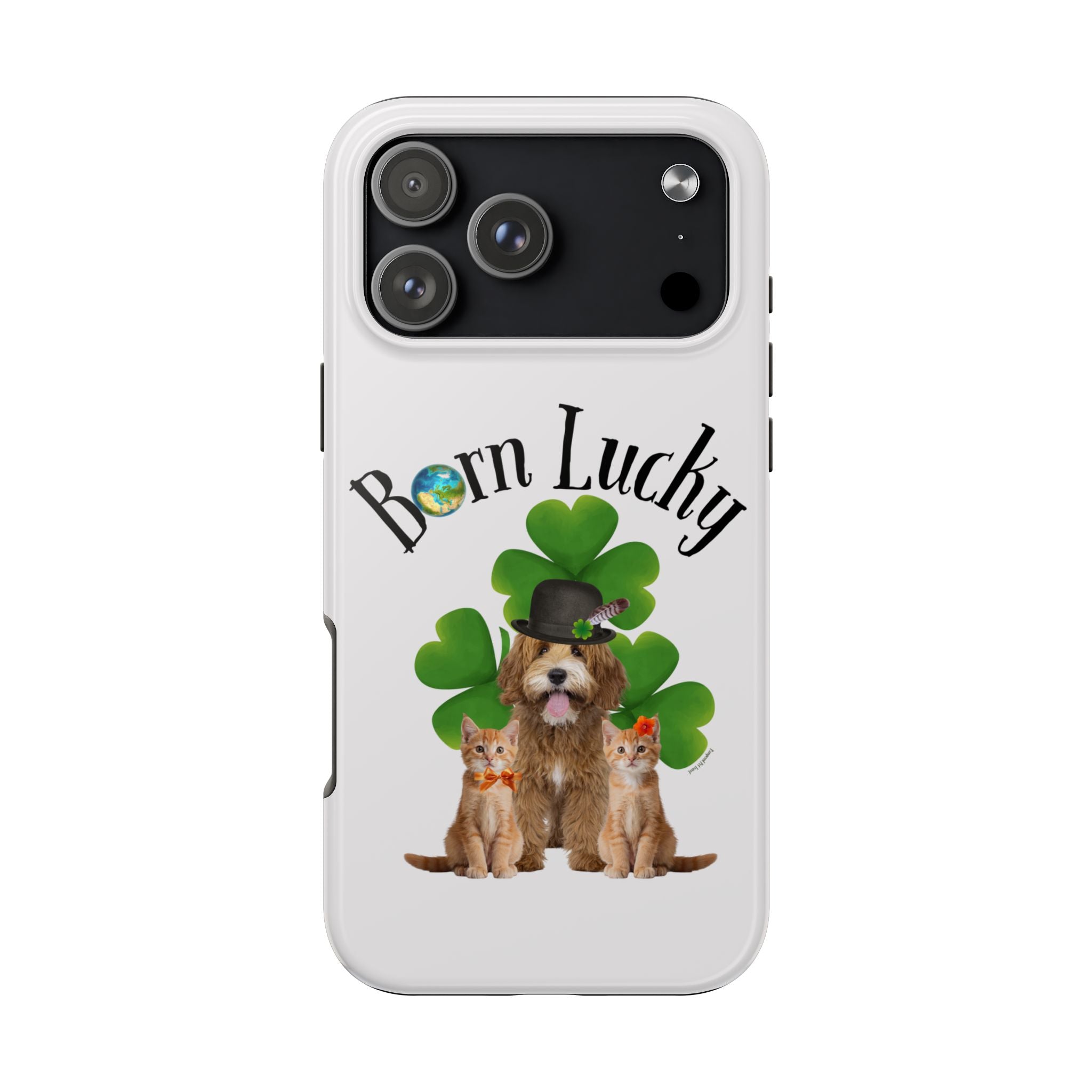 “Born Lucky” - Phone Case - More Sizes