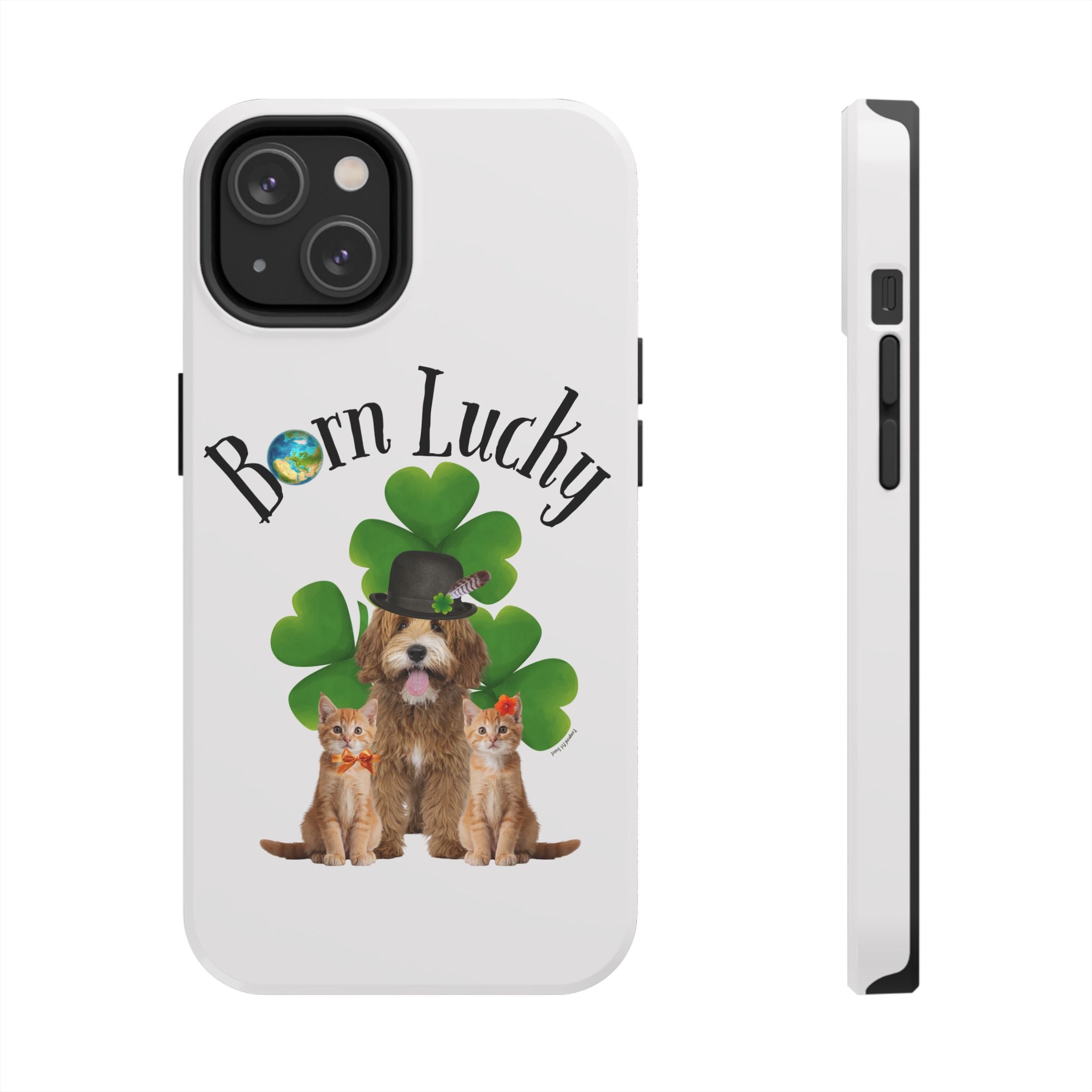 “Born Lucky” - Phone Case