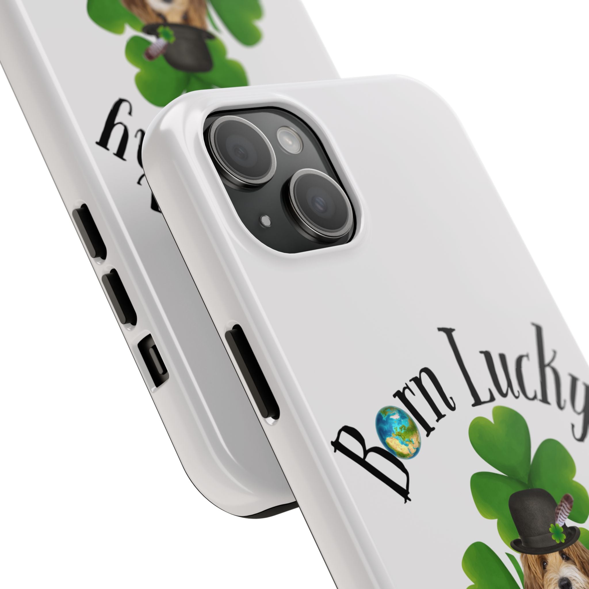 “Born Lucky” - Phone Case - More Sizes
