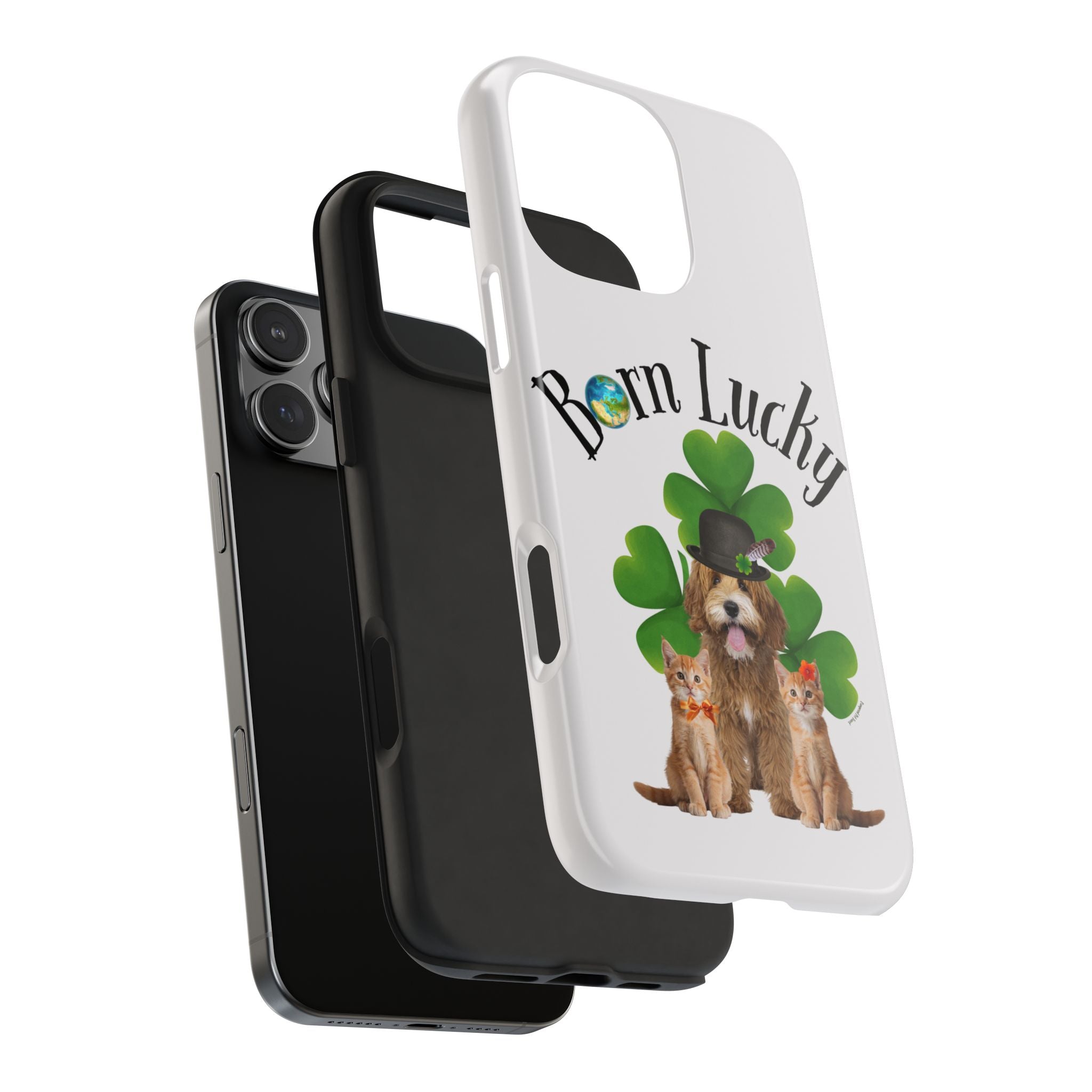“Born Lucky” - Phone Case - More Sizes