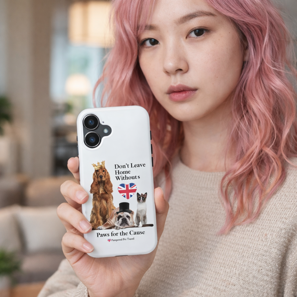 Phone Case — "Don't Leave Home Without Us" Paws for the Cause - UK