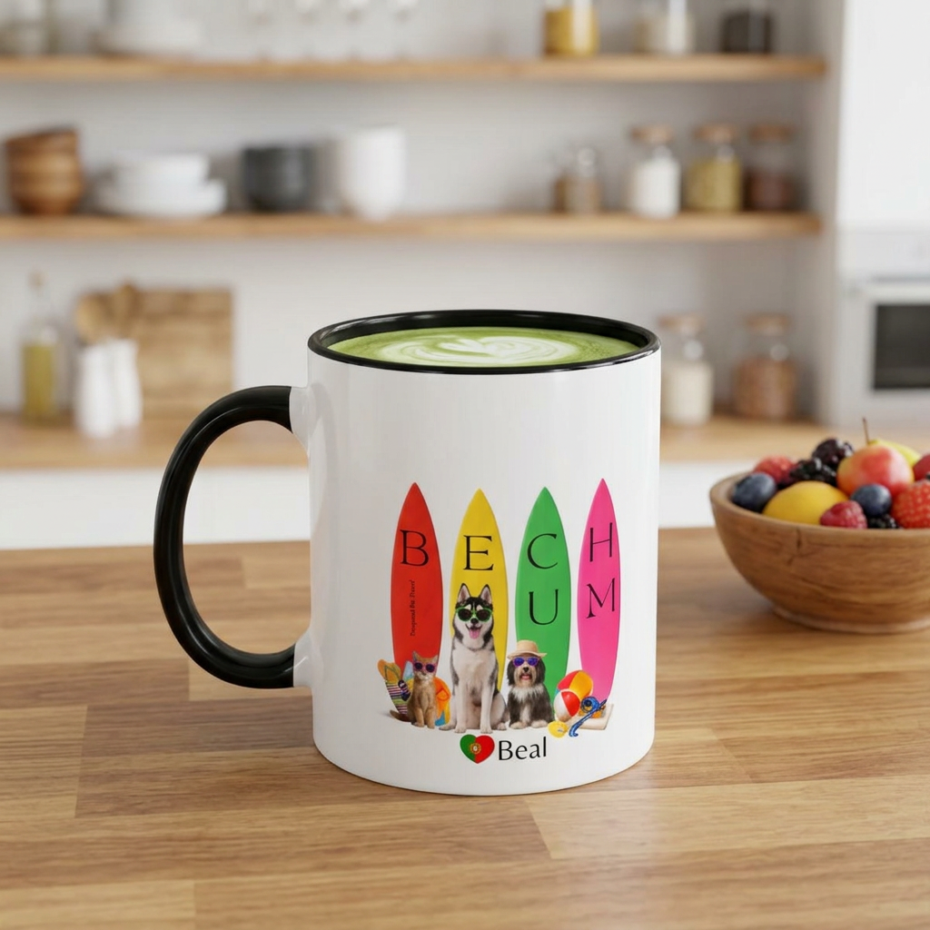 Beach Bum Portugal Mug