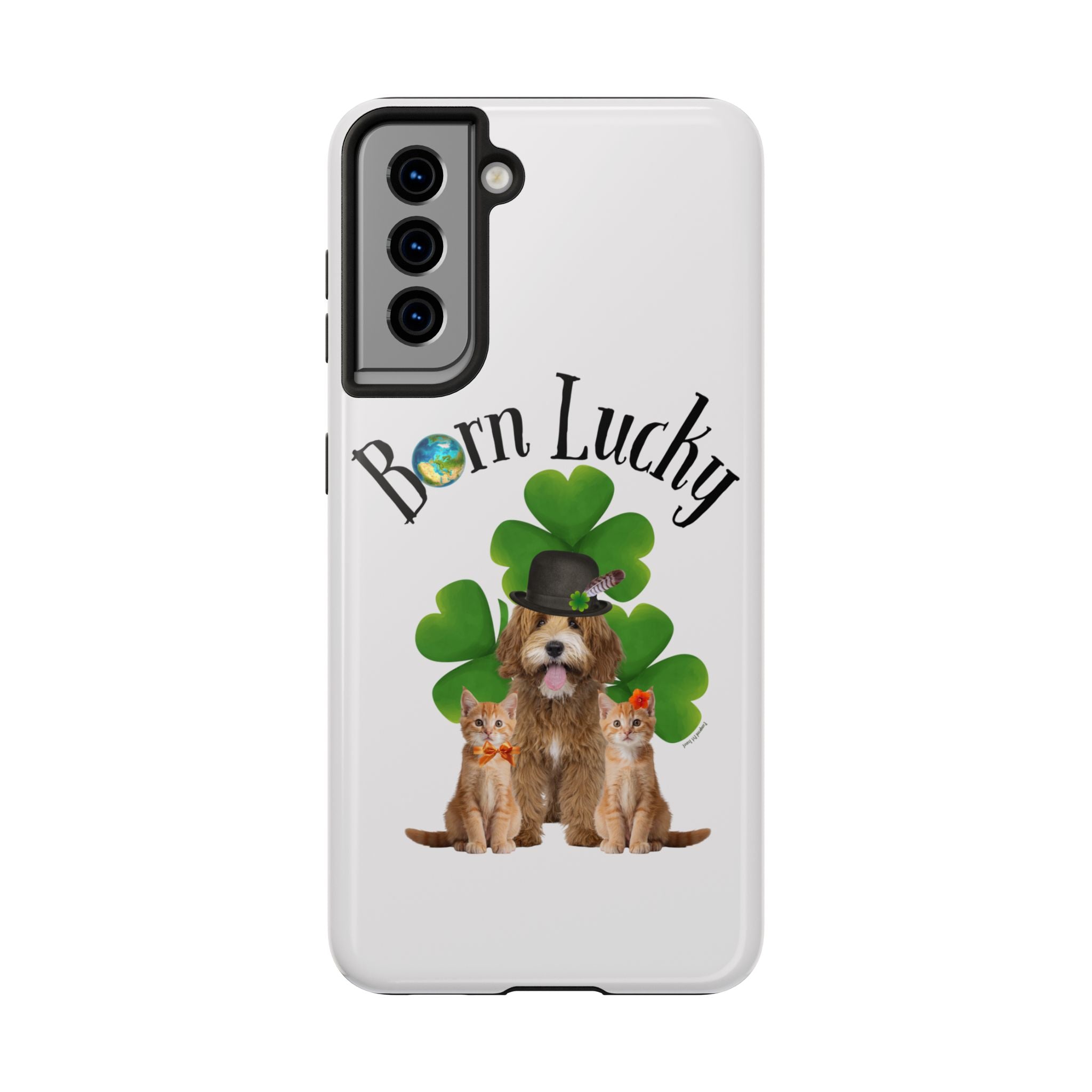 “Born Lucky” - Phone Case