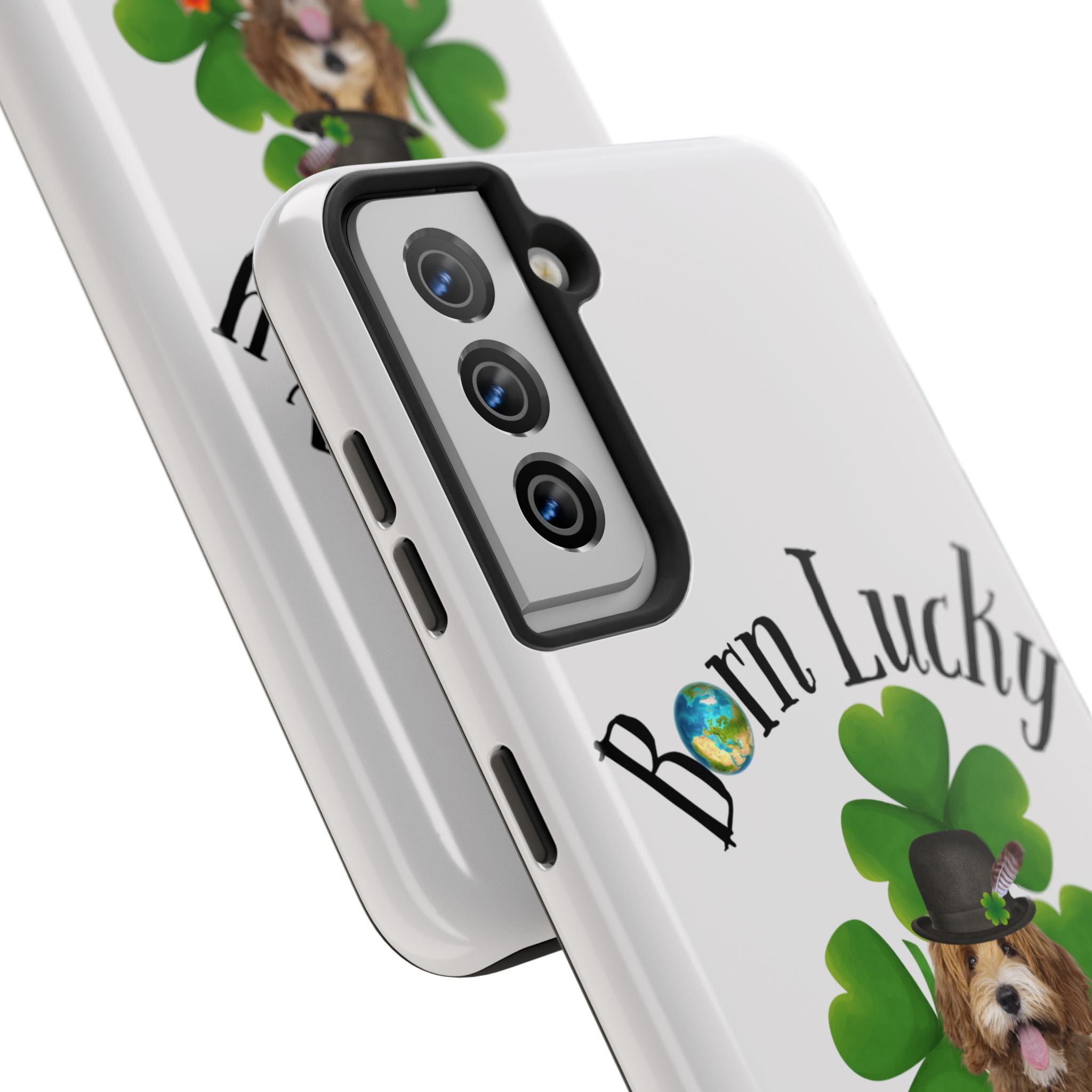 “Born Lucky” - Phone Case
