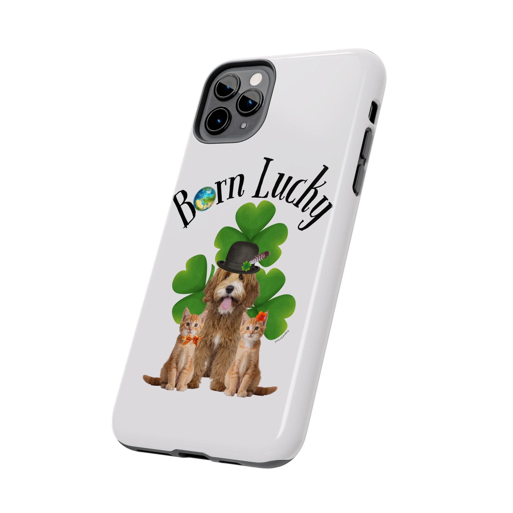 “Born Lucky” - Phone Case