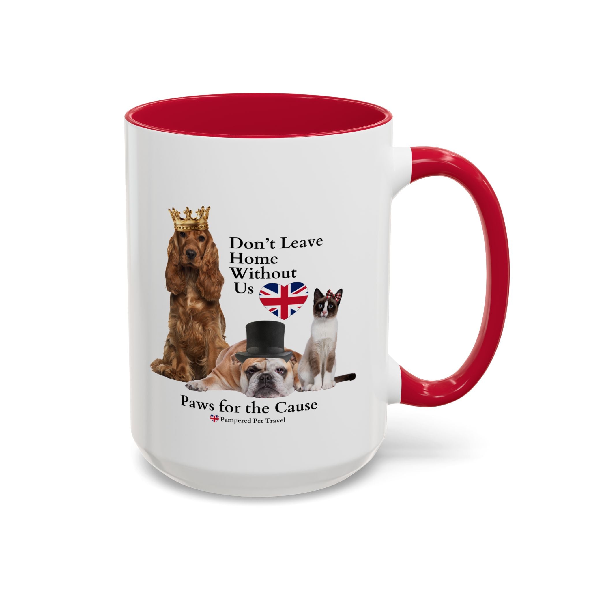 "Don't Leave Home Without Us" - UK Paws for the Cause