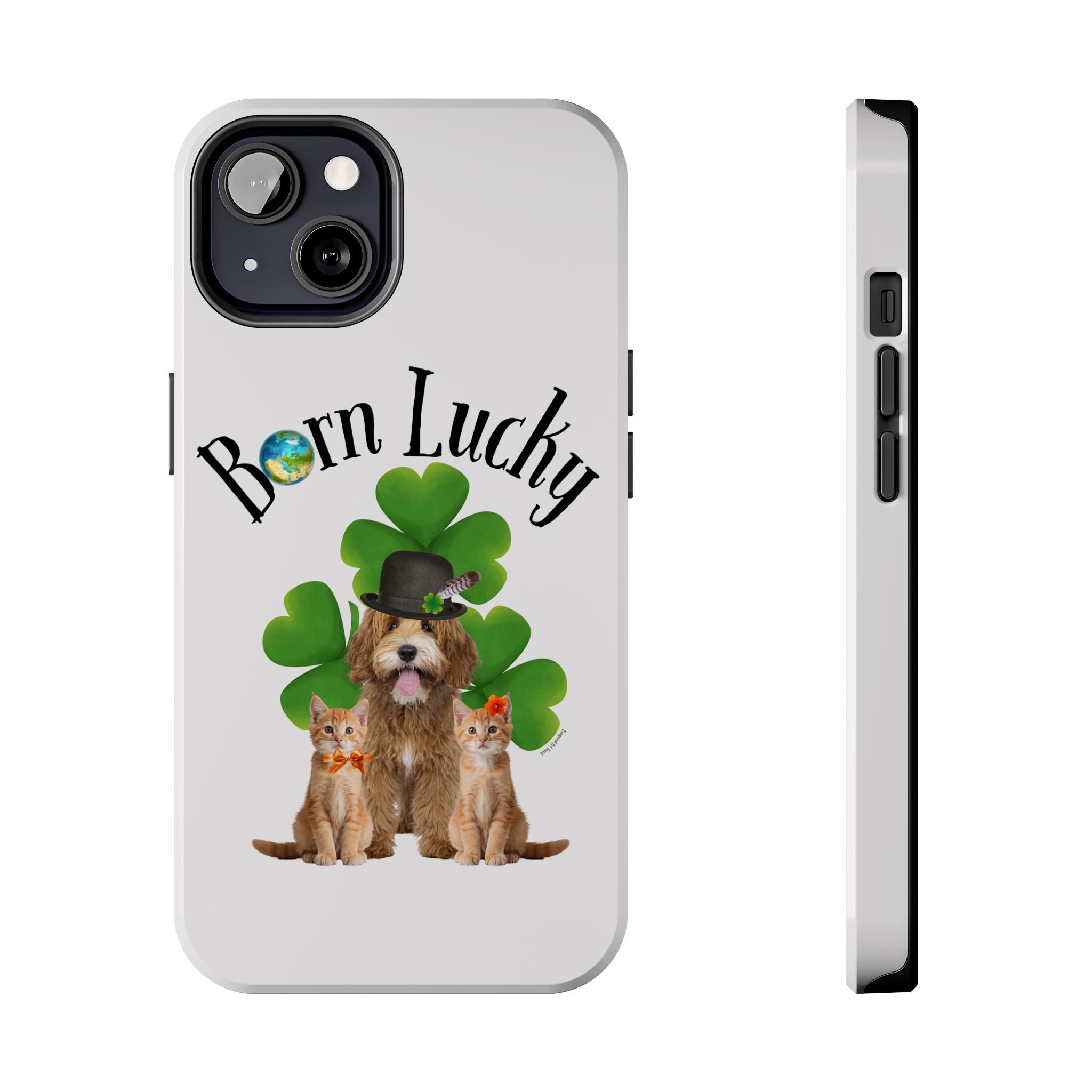 “Born Lucky” - Phone Case