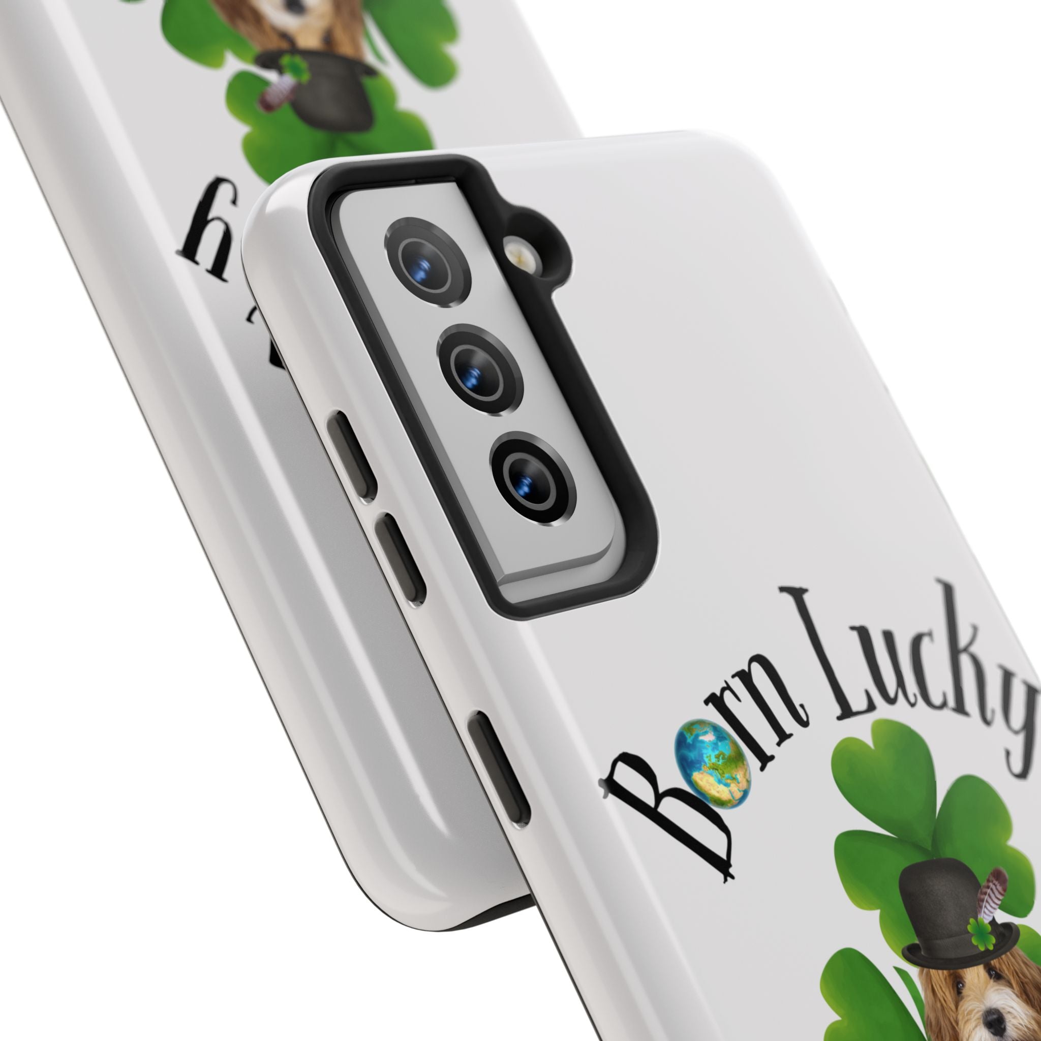 “Born Lucky” - Phone Case - More Sizes