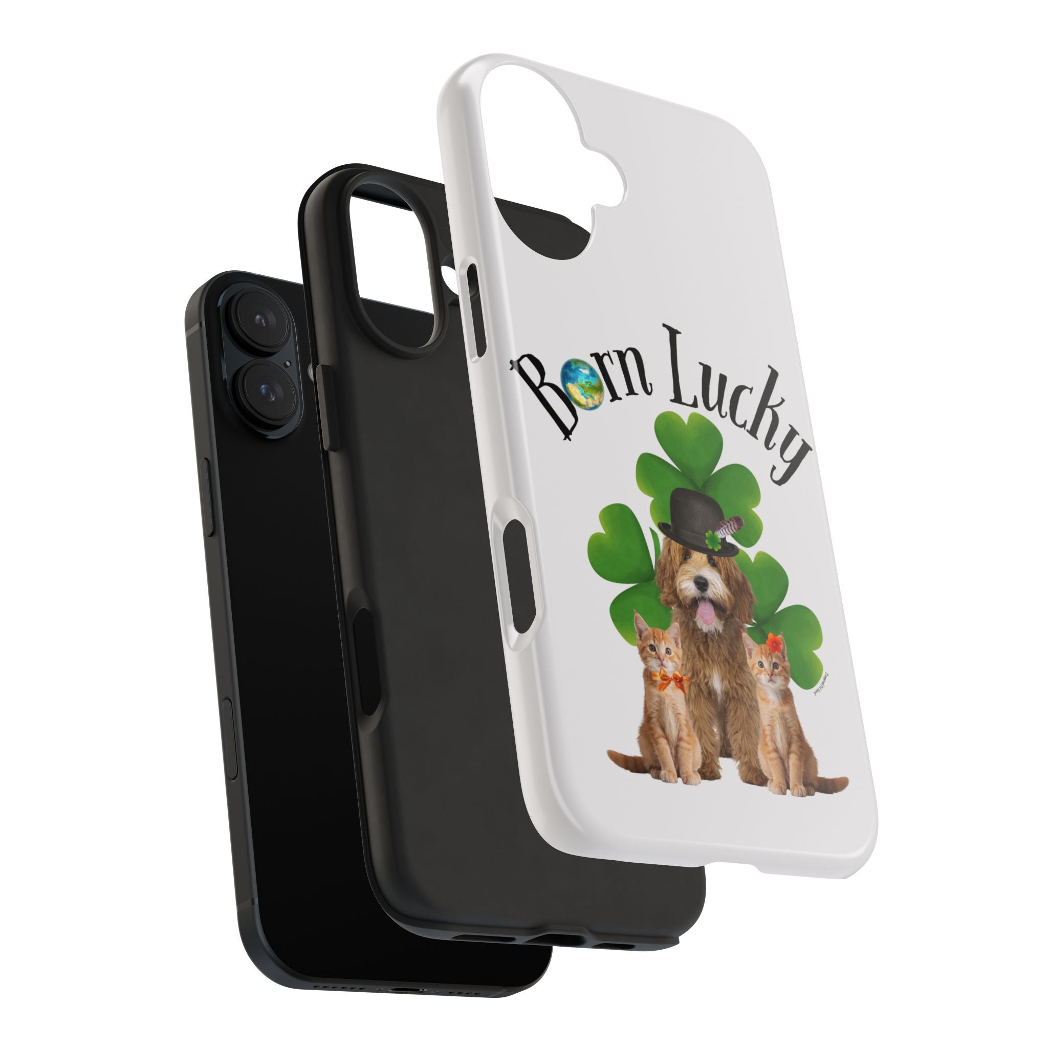 “Born Lucky” - Phone Case - More Sizes