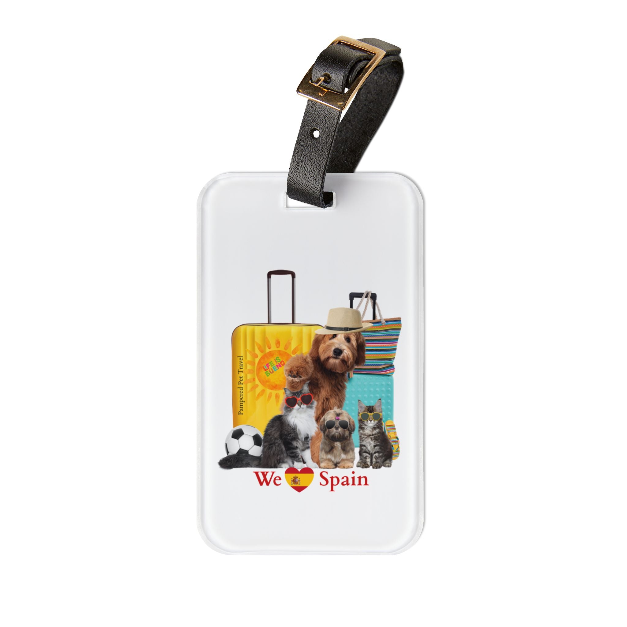 'We Love Spain’ - Luggage Tag